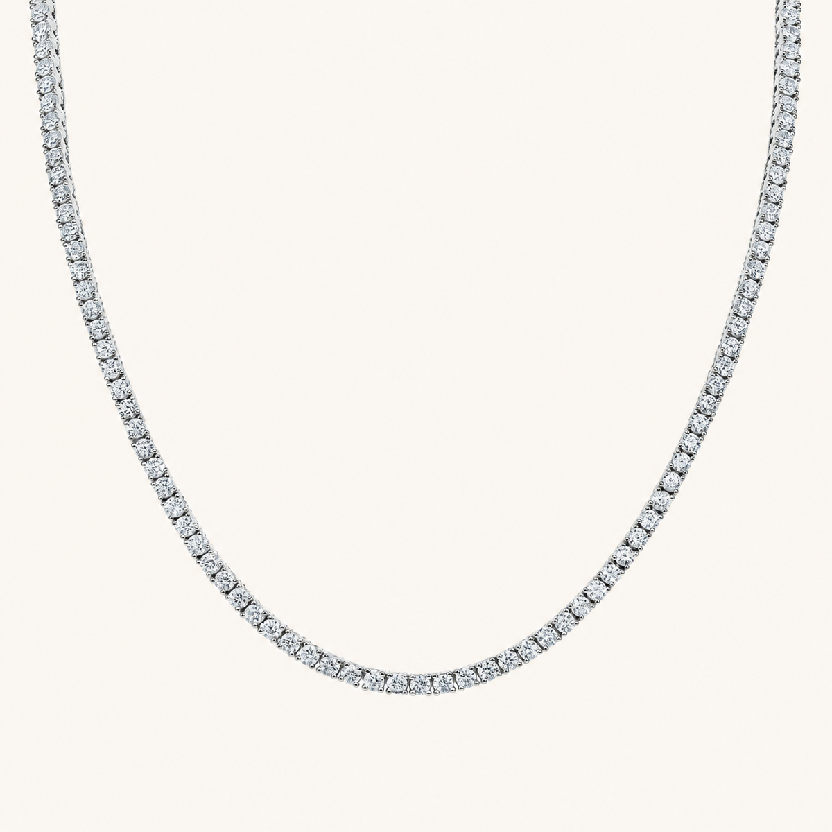 Lab Grown Diamond Tennis Necklace