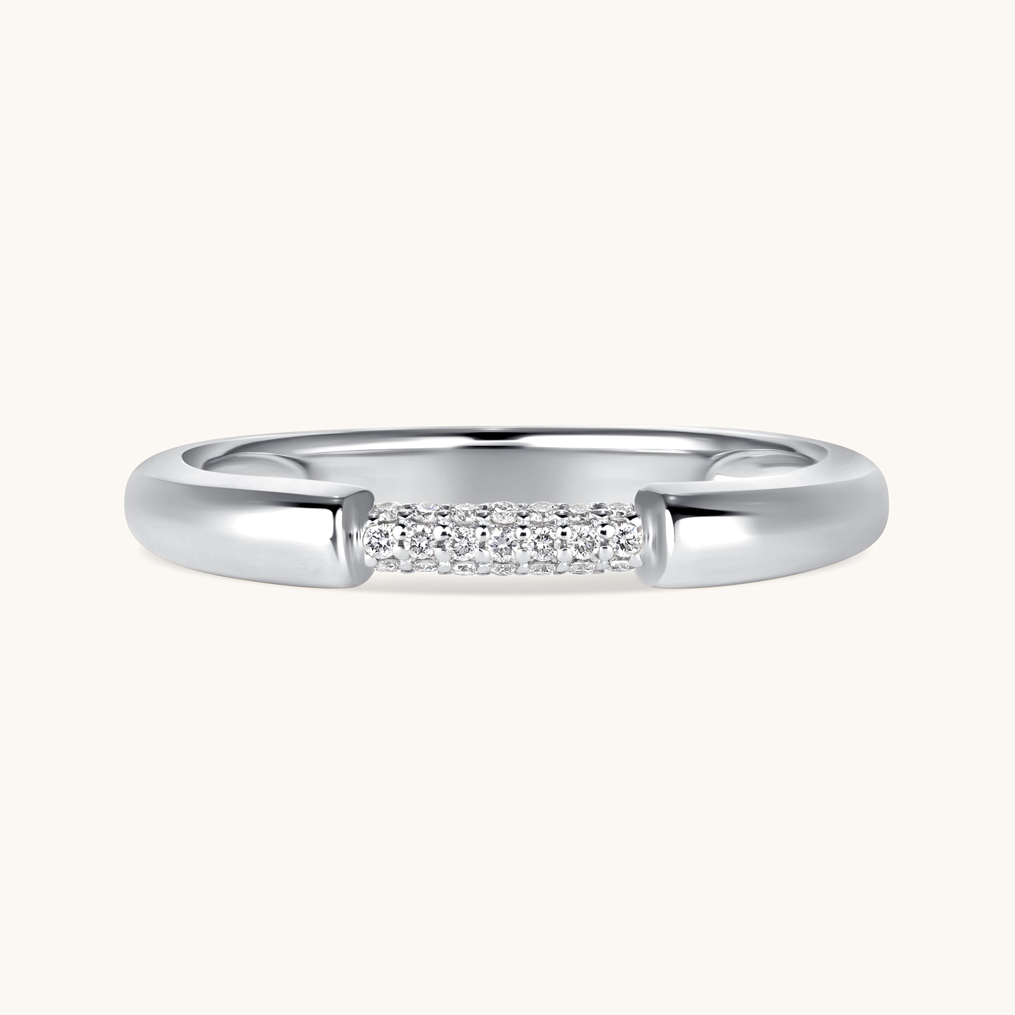 Connection Diamond Pave Ring - Happy Jewelers Fine Jewelry Lifetime Warranty