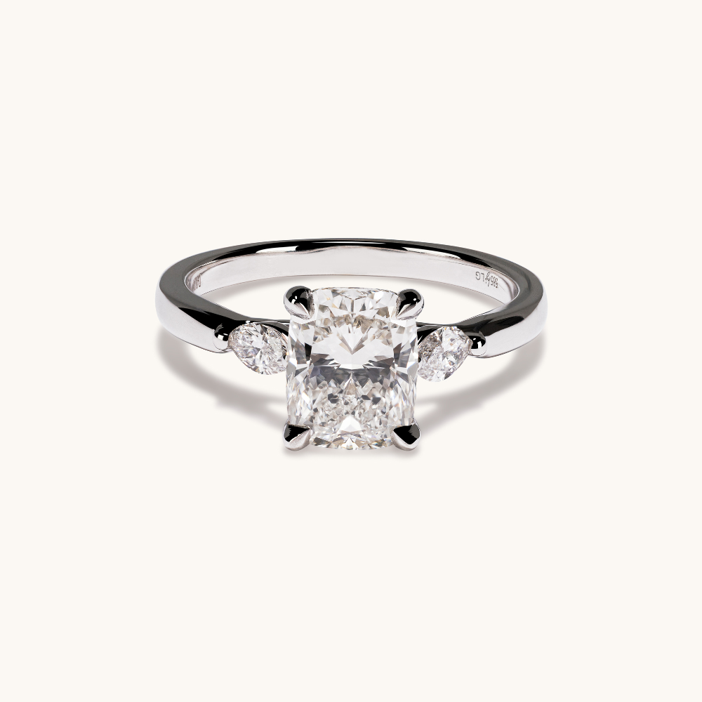 1.63 Cushion Lab Diamond Engagement Ring - Happy Jewelers Fine Jewelry Lifetime Warranty