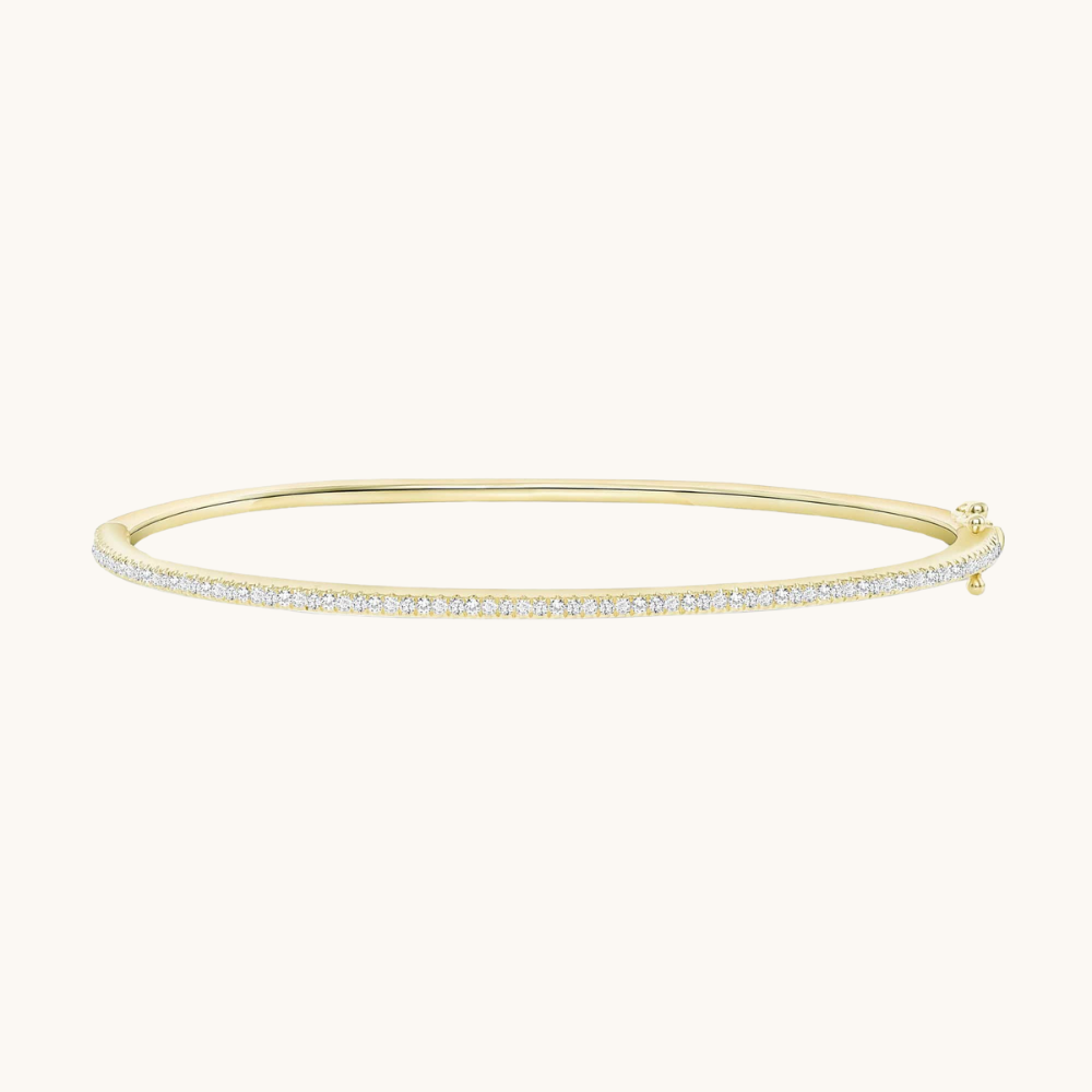 Dainty Diamond Bangle - Happy Jewelers Fine Jewelry Lifetime Warranty