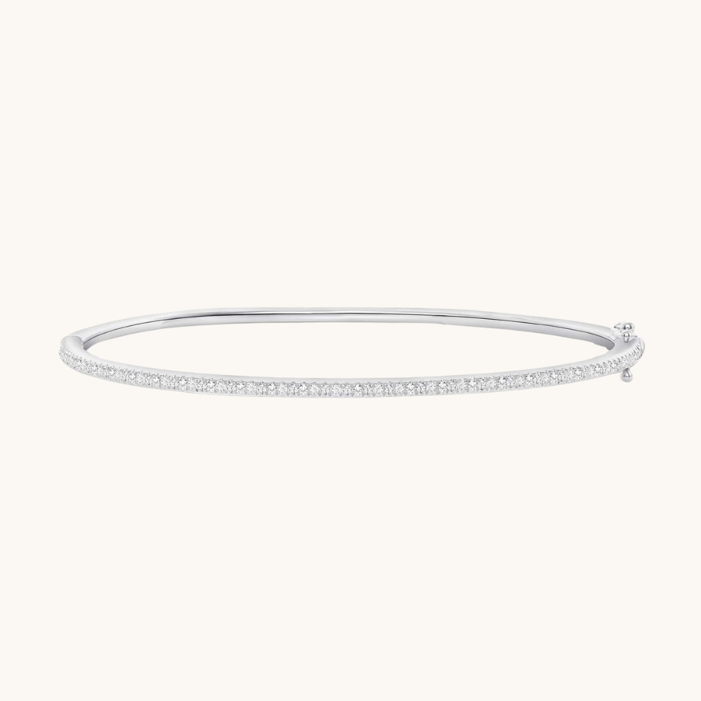 Dainty Diamond Bangle - Happy Jewelers Fine Jewelry Lifetime Warranty