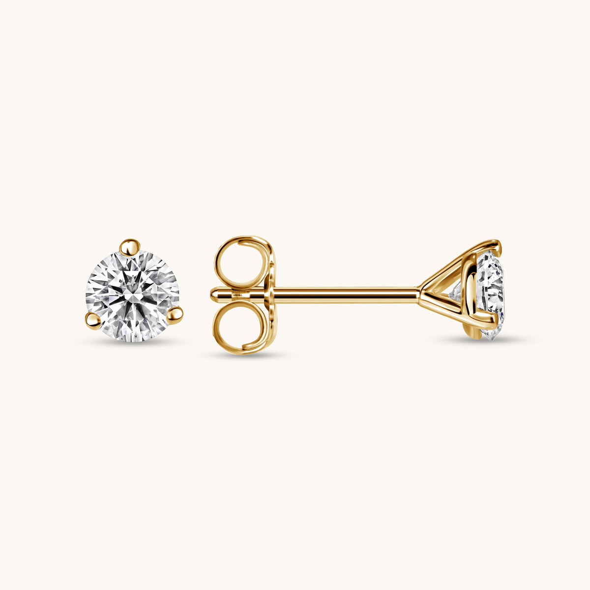 Diamond Martini Stud 0.5cttw