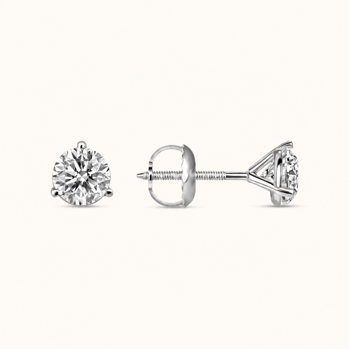 Lab Diamond Martini Studs