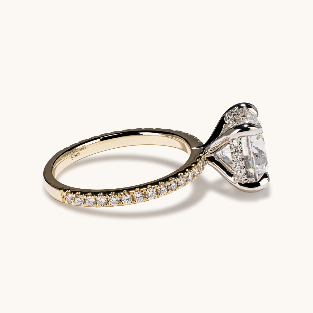 2.57 Round Lab Diamond Engagement Ring - Happy Jewelers Fine Jewelry Lifetime Warranty