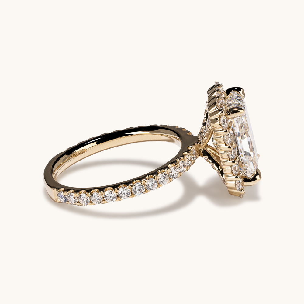 4.02 Radiant Lab Diamond Engagement Ring - Happy Jewelers Fine Jewelry Lifetime Warranty