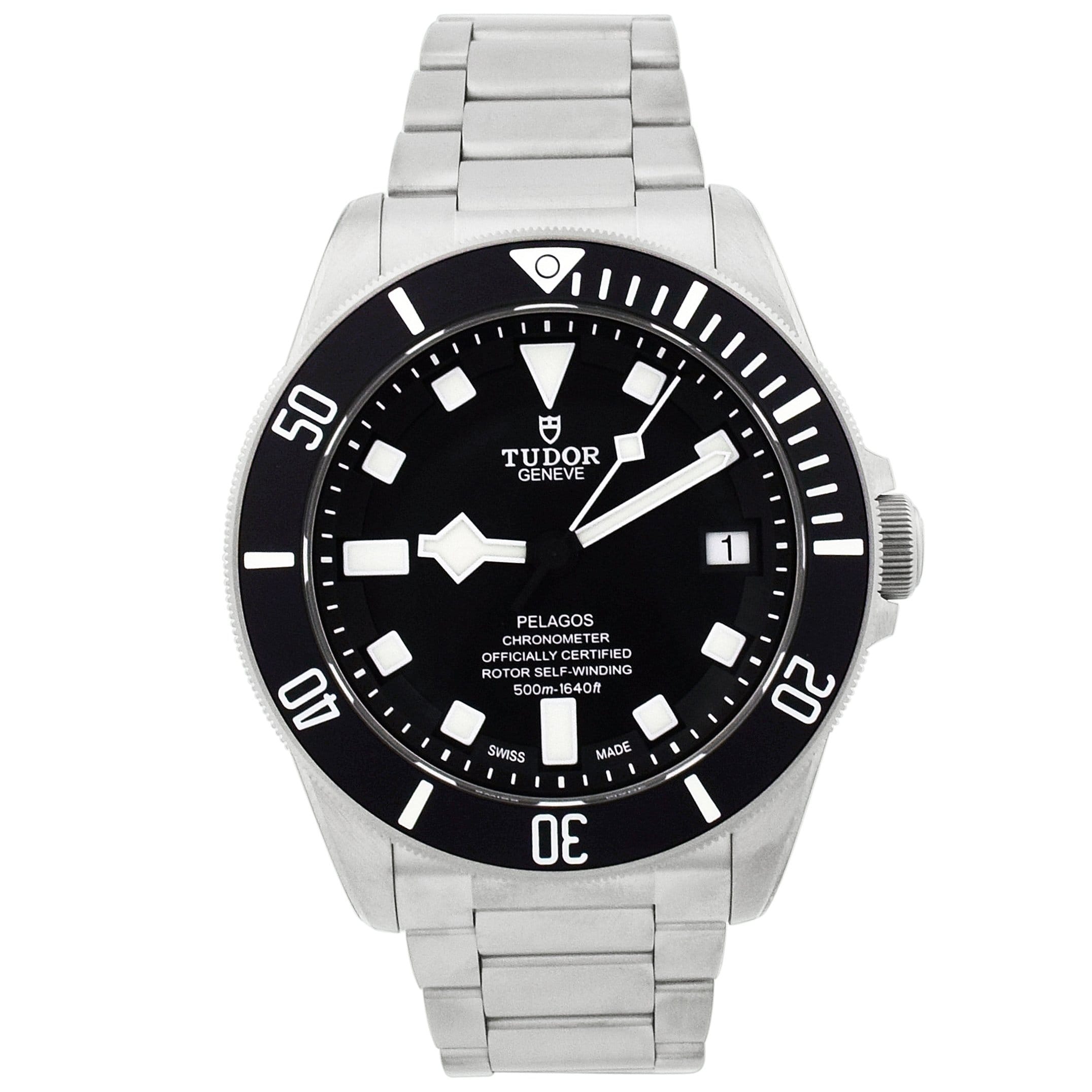 Tudor Pelagos 42mm Black Dial Ref# 25600TN - Happy Jewelers Fine Jewelry Lifetime Warranty