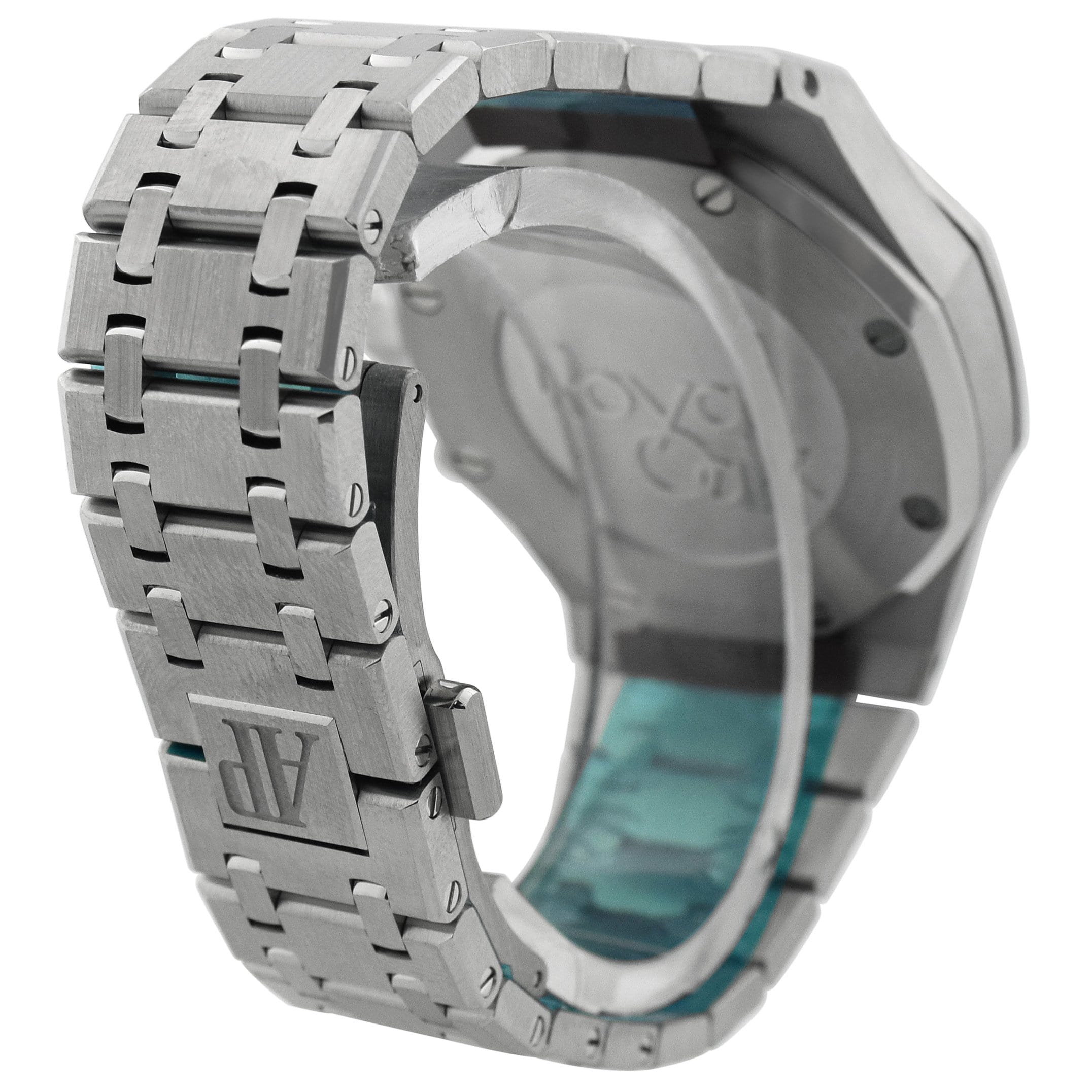 Audemars Piguet Royal Oak Stainless Steel 38mm Silver Chronograph Dial Watch Reference#: 26315ST.OO.1256ST.02 - Happy Jewelers Fine Jewelry Lifetime Warranty