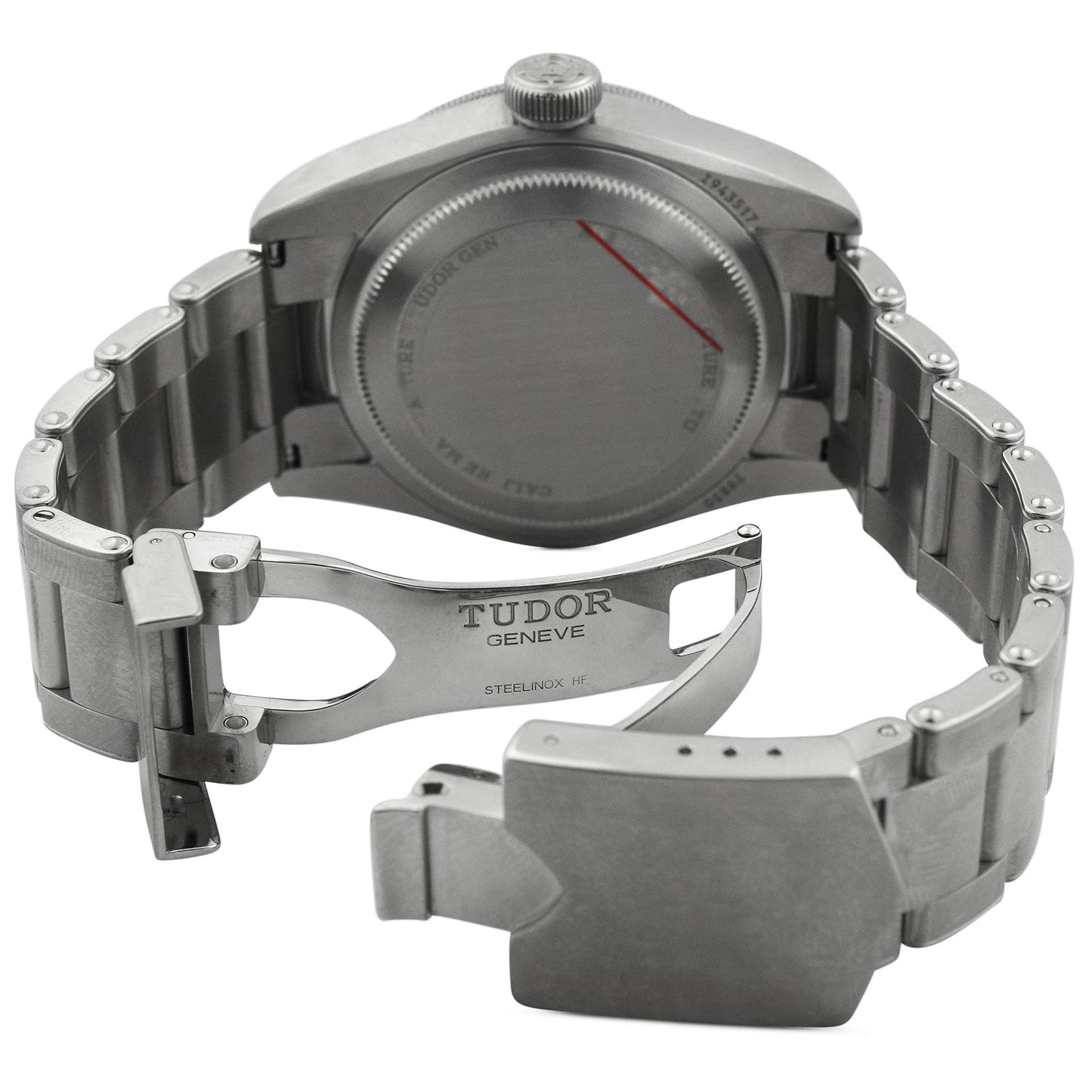 Tudor Black Bay GMT Stainless Steel 41mm Black Dot Dial Watch Reference#: 79830RB - Happy Jewelers Fine Jewelry Lifetime Warranty