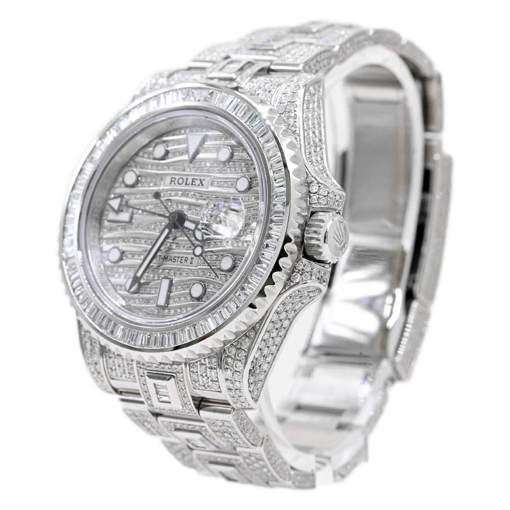Diamond Watch Rolex Gmt Iced Out Rolex Mens GMT Master II