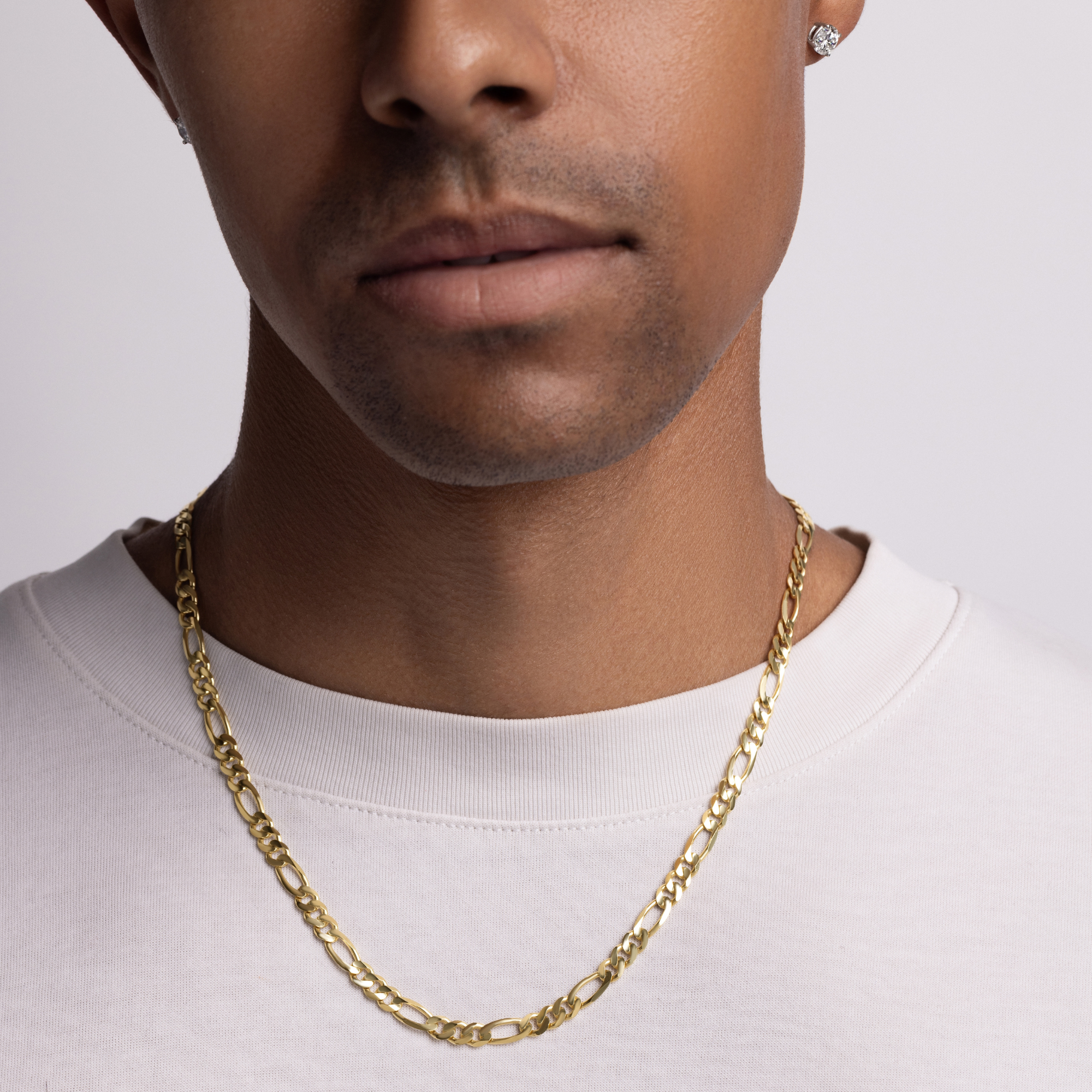 Figaro Chain Necklace - Happy Jewelers Fine Jewelry Lifetime Warranty