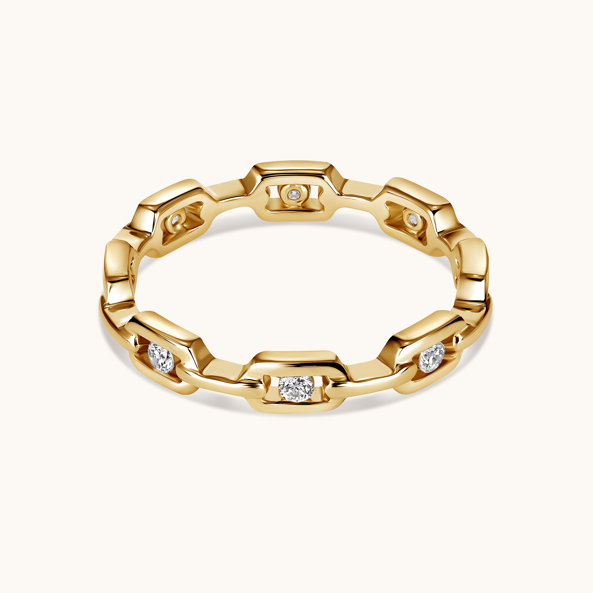 Floating Diamond Eternity Band - Happy Jewelers Fine Jewelry Lifetime Warranty