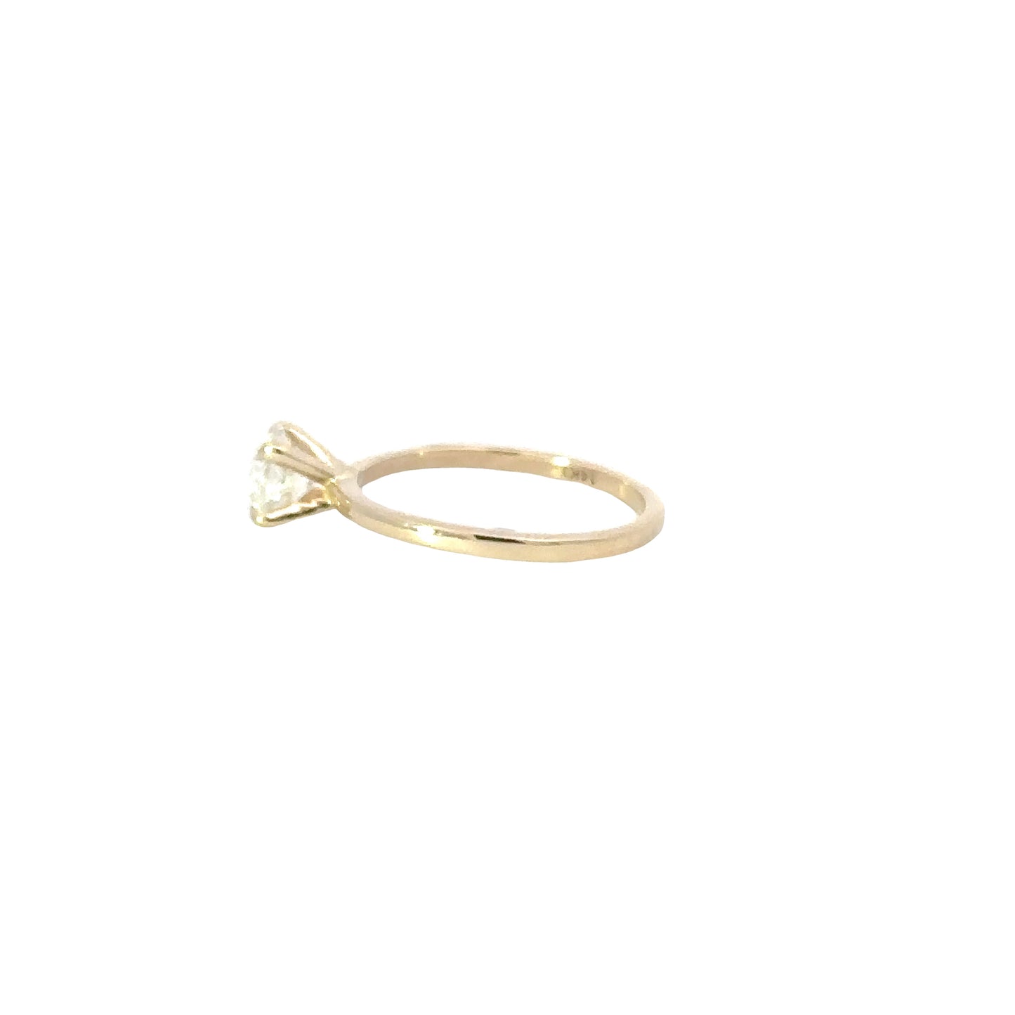 1.01 Carat Natural Round Diamond Engagement Ring - Happy Jewelers Fine Jewelry Lifetime Warranty