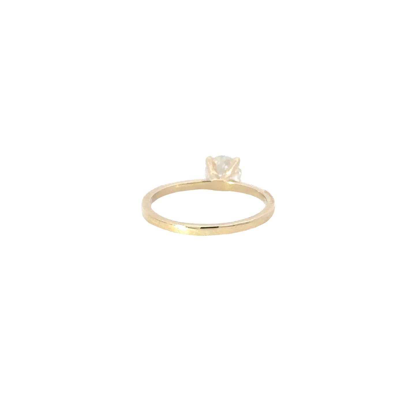 1.01 Carat Natural Round Diamond Engagement Ring - Happy Jewelers Fine Jewelry Lifetime Warranty