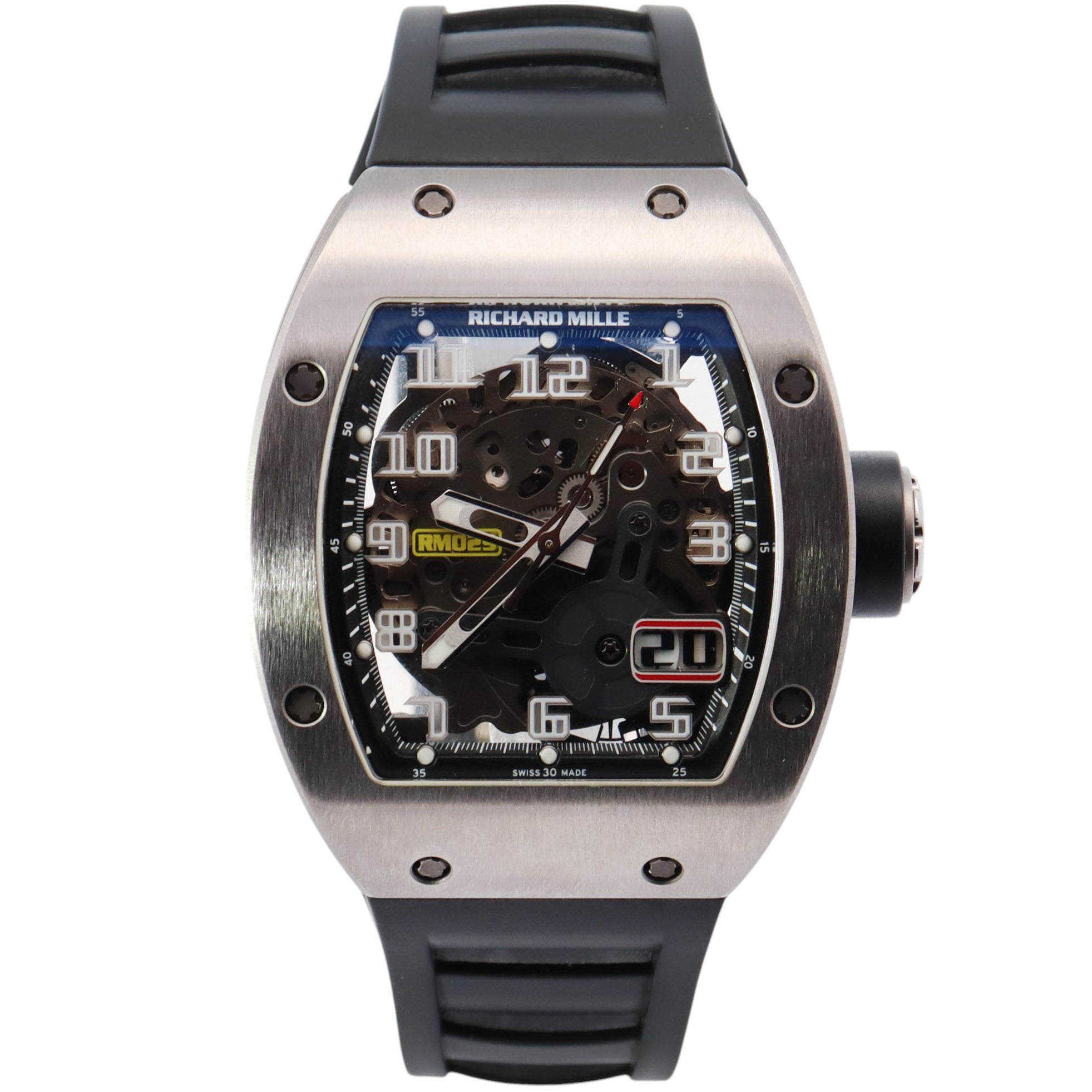 Richard Mille RM029 39mm Skeleton Dial Watch Ref# RM029 - Happy Jewelers Fine Jewelry Lifetime Warranty
