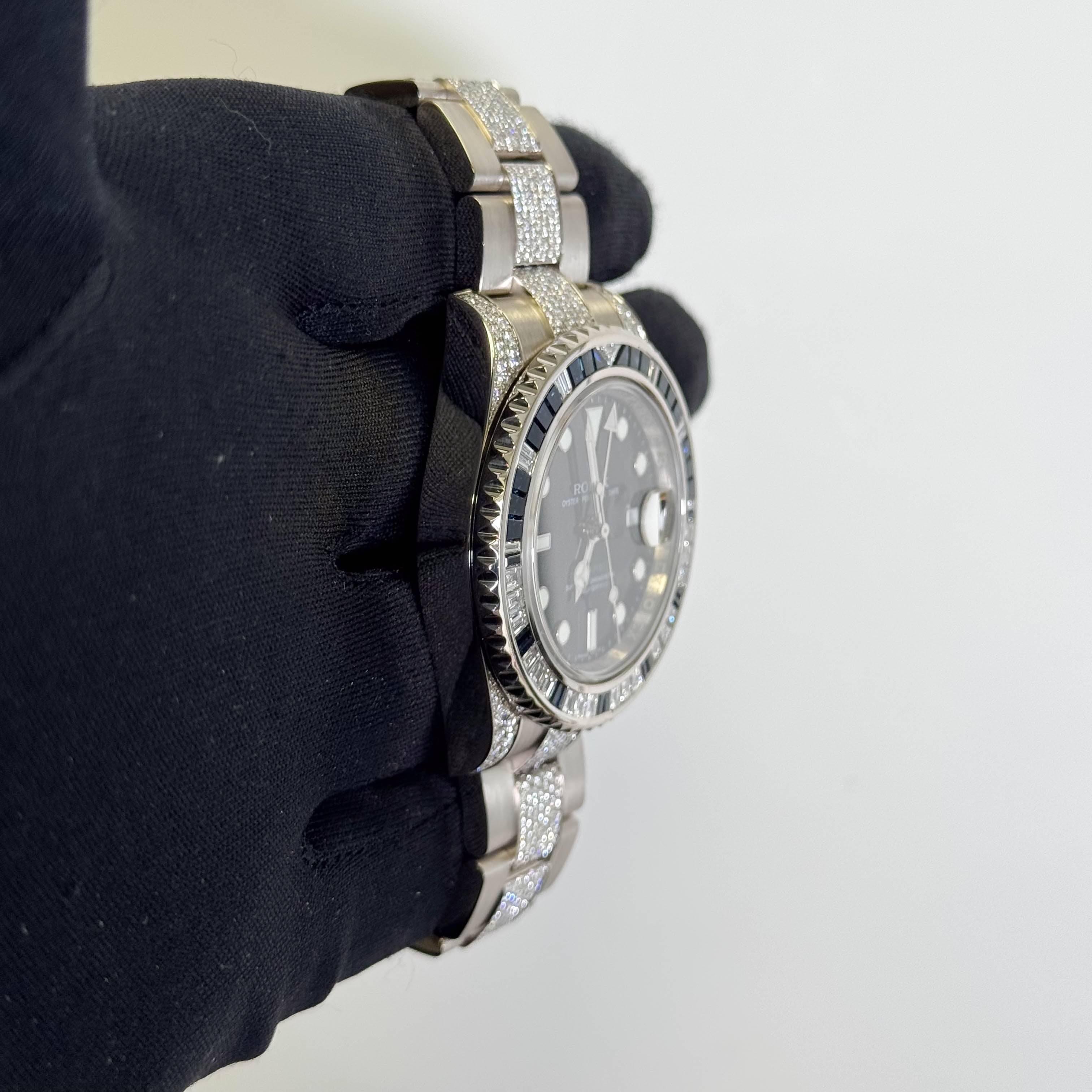 Rolex GMT-Master II 40mm Black Dial Watch Ref# 116759 - Happy Jewelers Fine Jewelry Lifetime Warranty
