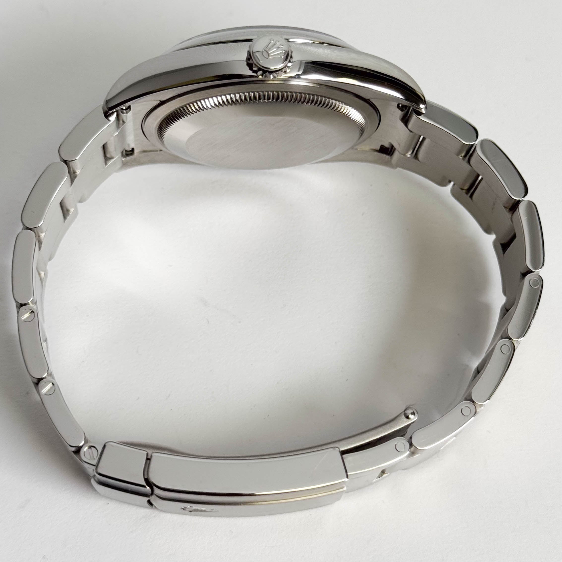 Rolex Oyster Perpetual 36mm Silver Dial Watch Ref# 116000 - Happy Jewelers Fine Jewelry Lifetime Warranty