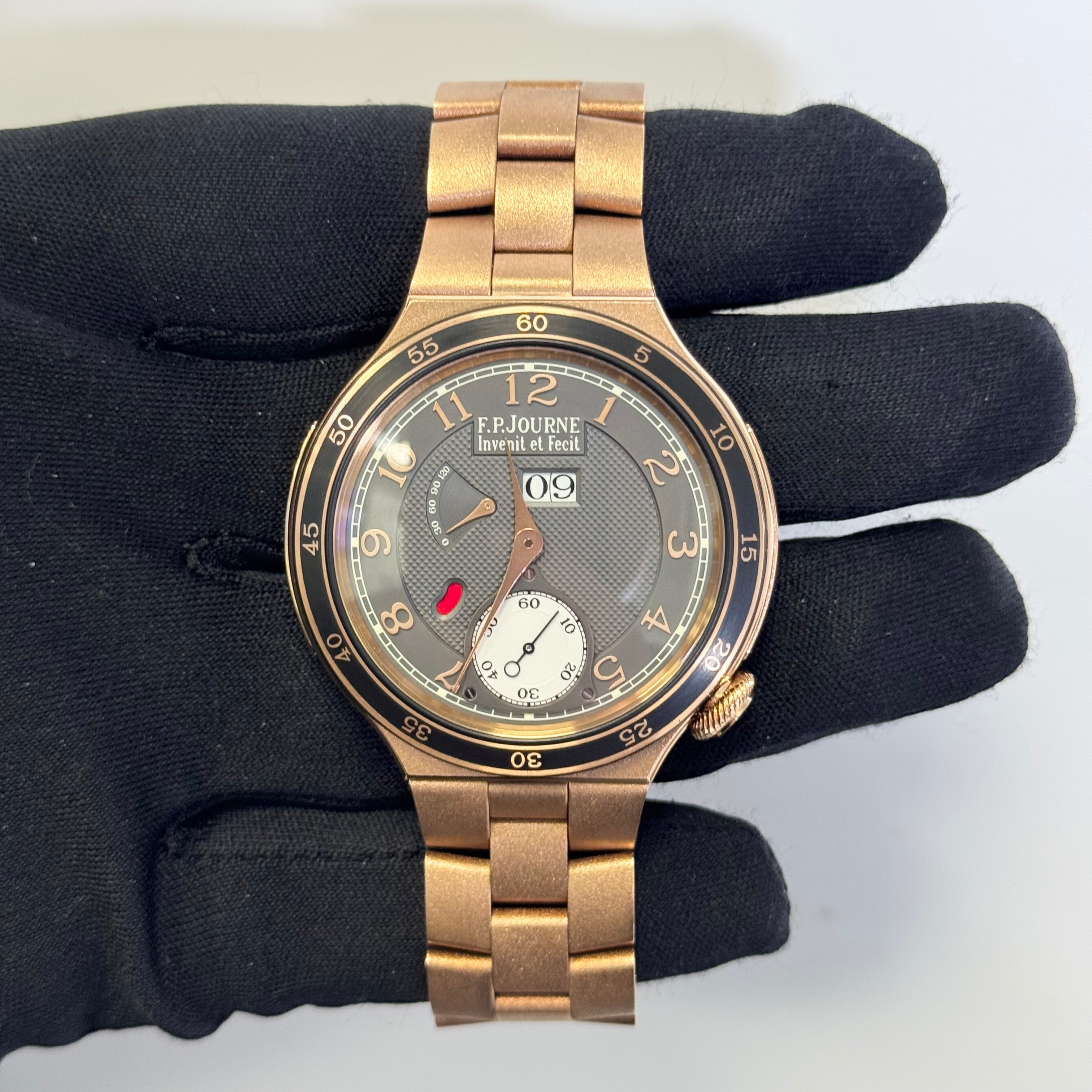 F.P. Journe Linesport 44mm Black Dial Watch Ref# AR G 44 B GR