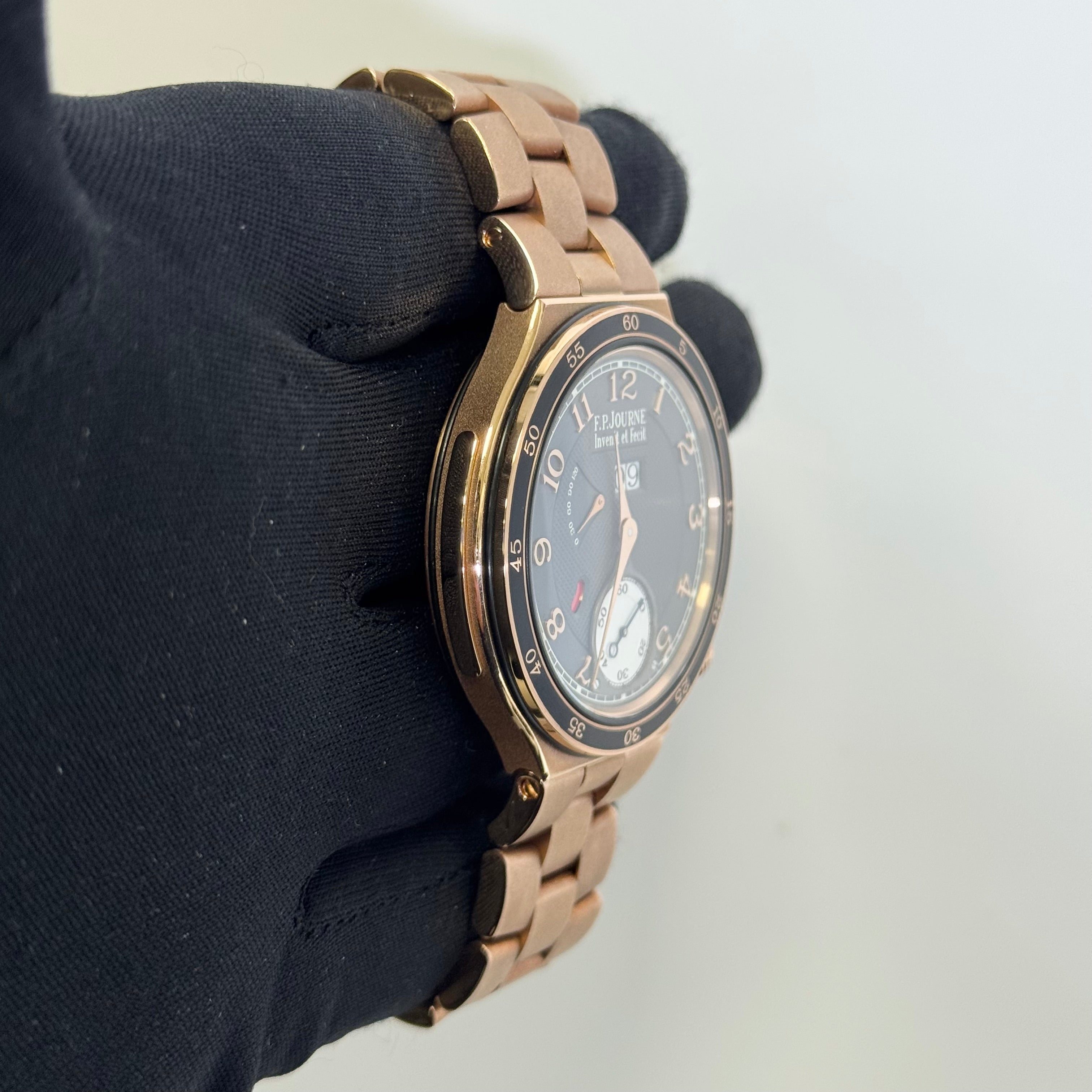 F.P. Journe Linesport 44mm Black Dial Watch Ref# AR G 44 B GR