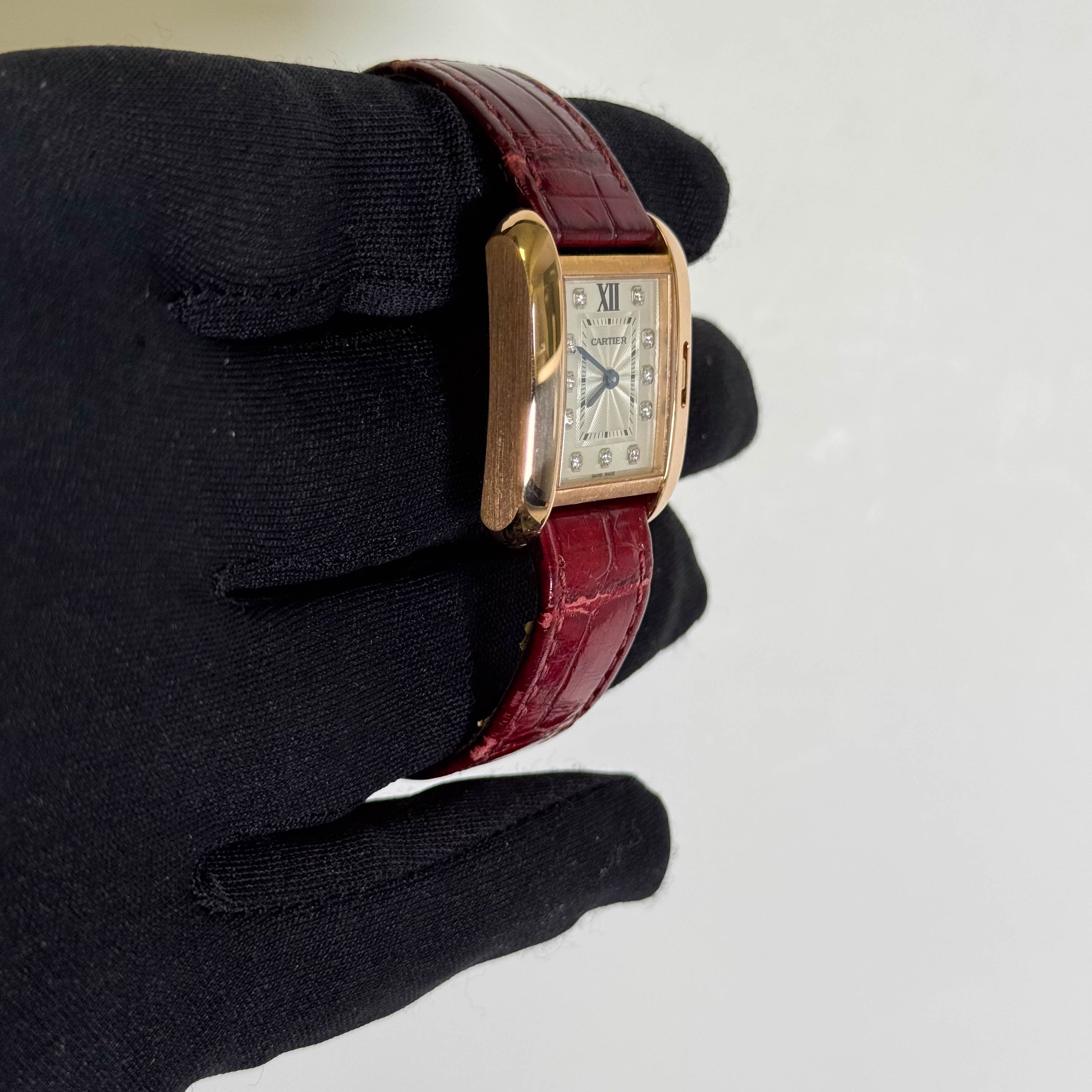 Cartier Tank 30mm Silver Dial Watch Ref# WJTA0007