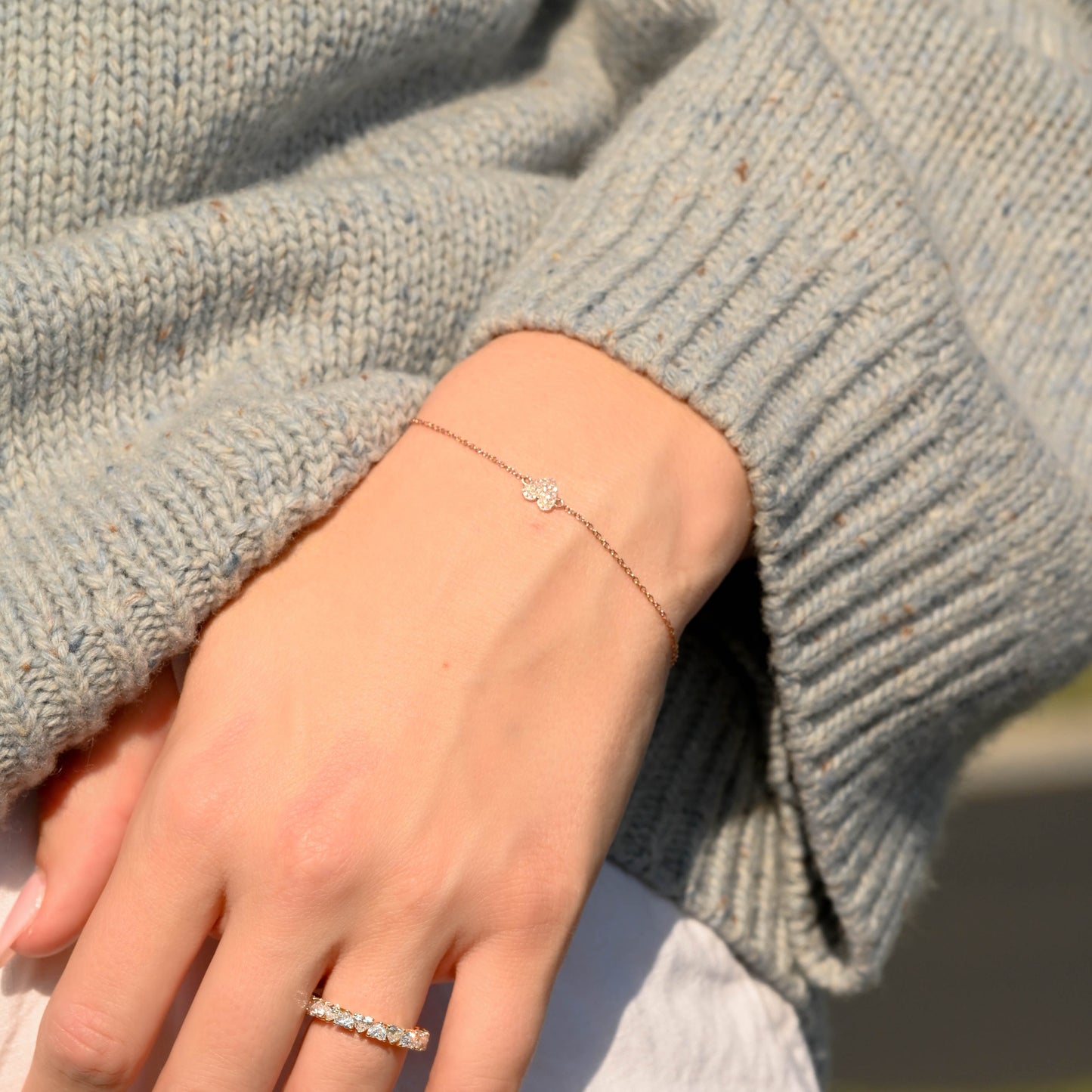 Mini Diamond Heart Bracelet - Happy Jewelers Fine Jewelry Lifetime Warranty