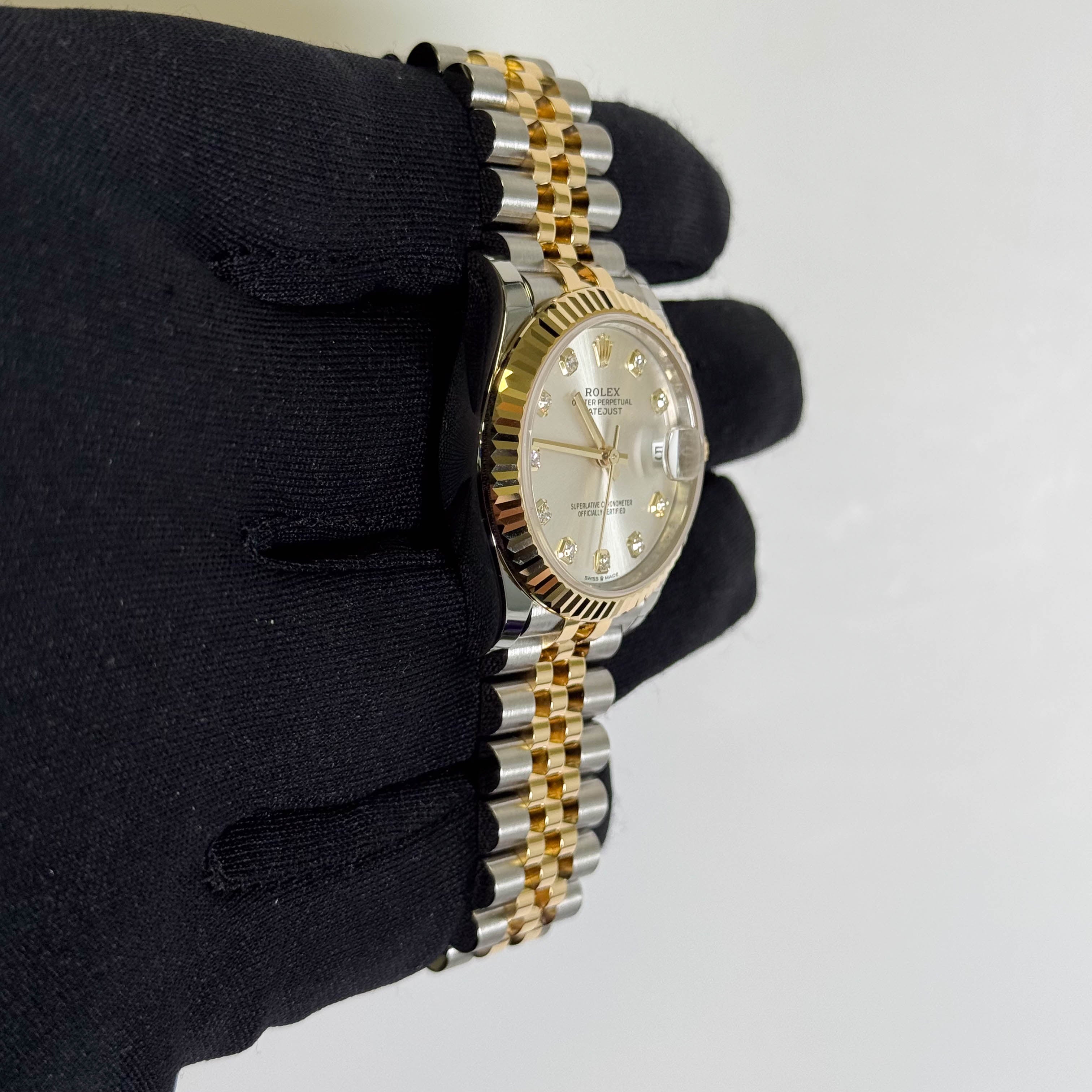 Rolex Datejust 31mm Silver Dial Watch Ref# 278273