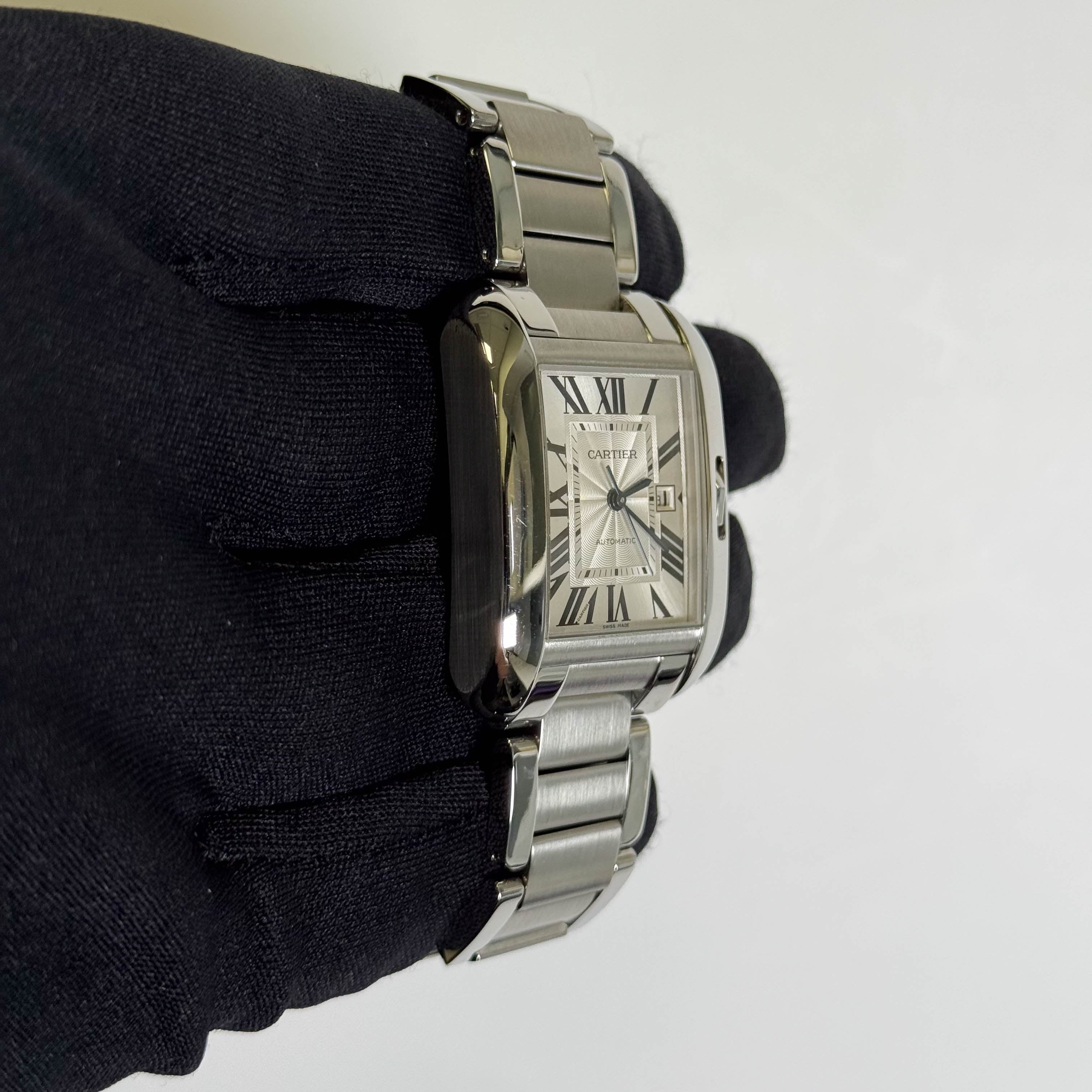 Cartier Tank Anglaise 29.8mm Ivory Dial Watch Ref# W5310009 - Happy Jewelers Fine Jewelry Lifetime Warranty
