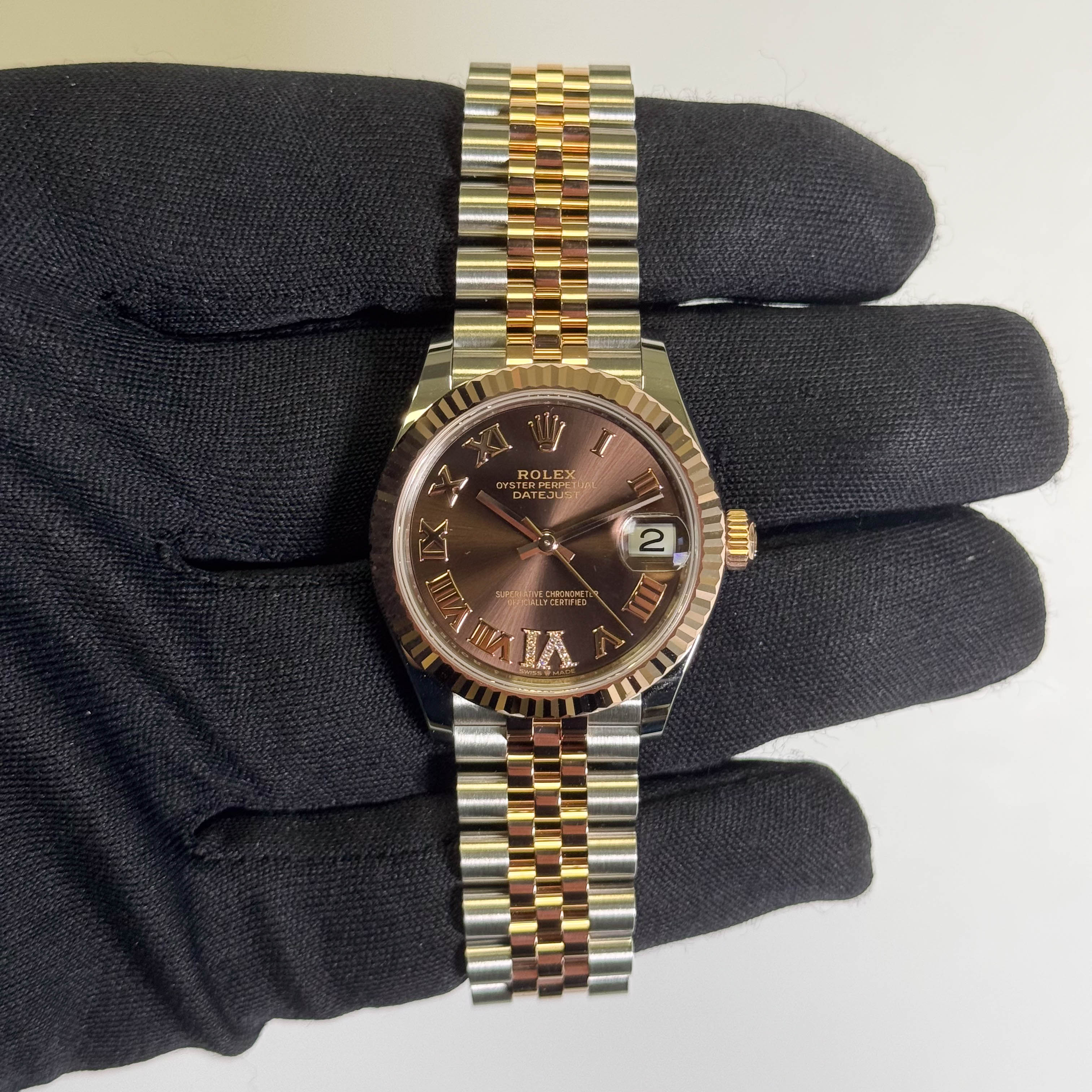 Rolex Datejust 31mm Chocolate Dial Watch Ref# 278271