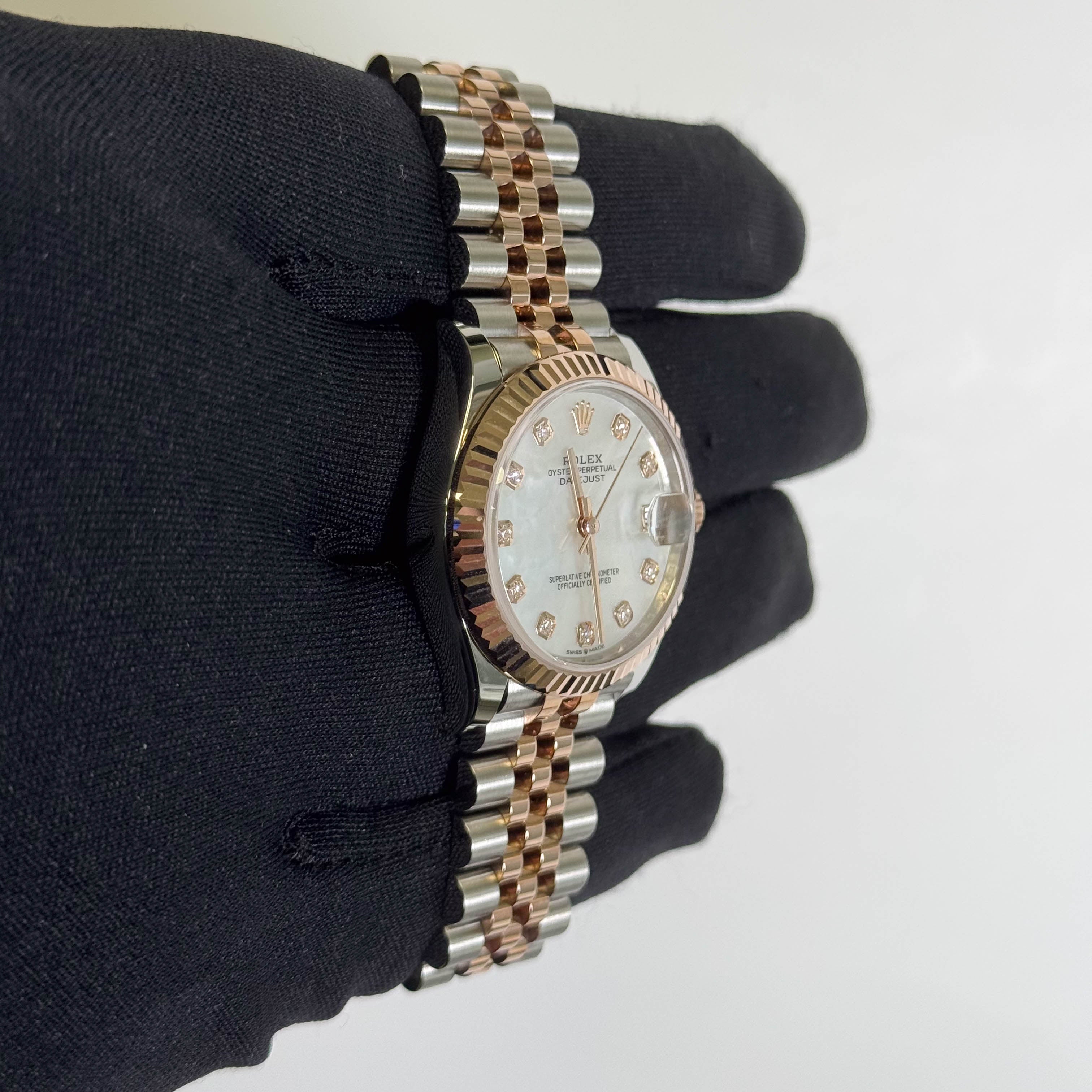 Rolex Datejust 31mm Mother Of Pearl Dial Watch Ref# 278271