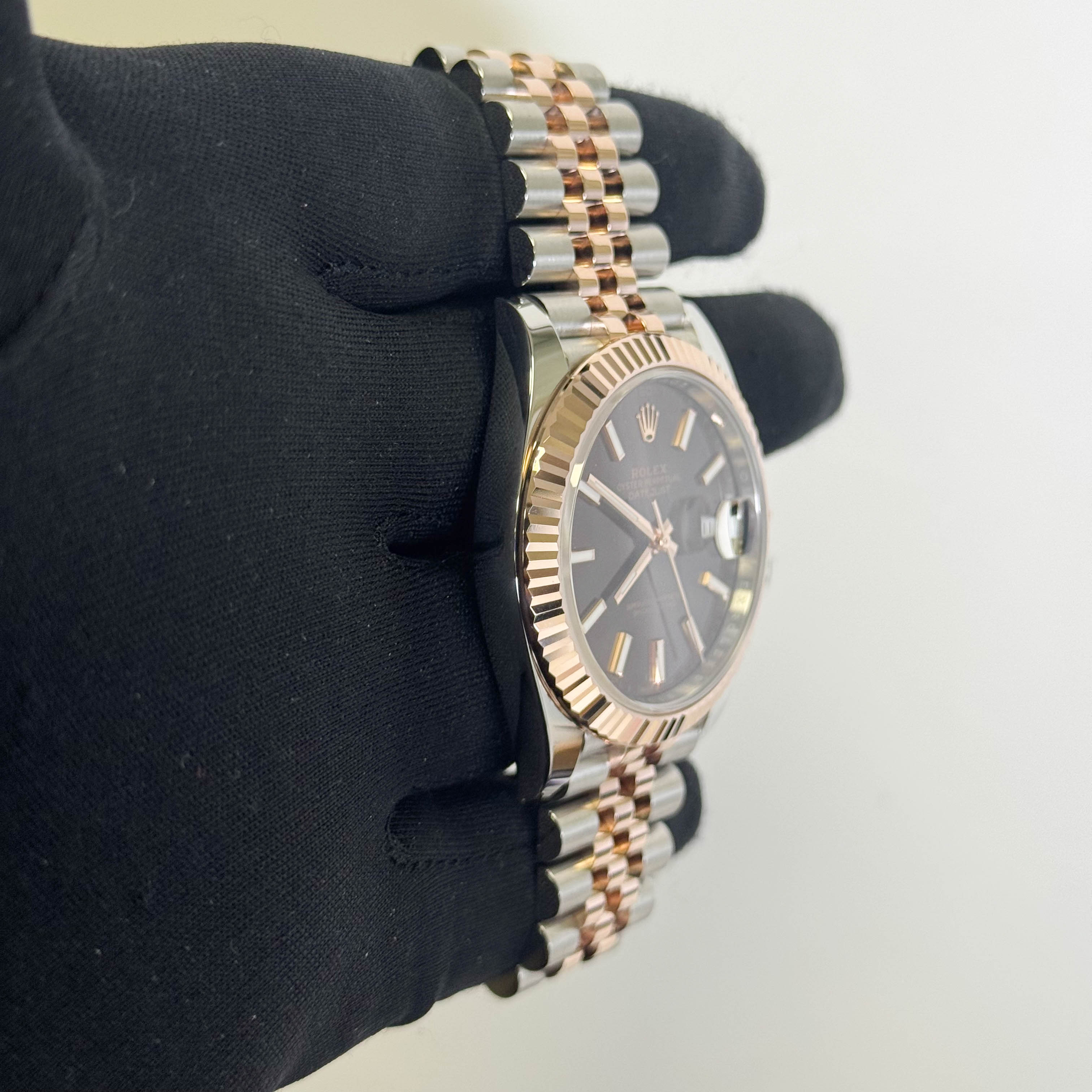 Rolex Datejust 41mm Chocolate Dial Watch Ref# 126331 - Happy Jewelers Fine Jewelry Lifetime Warranty
