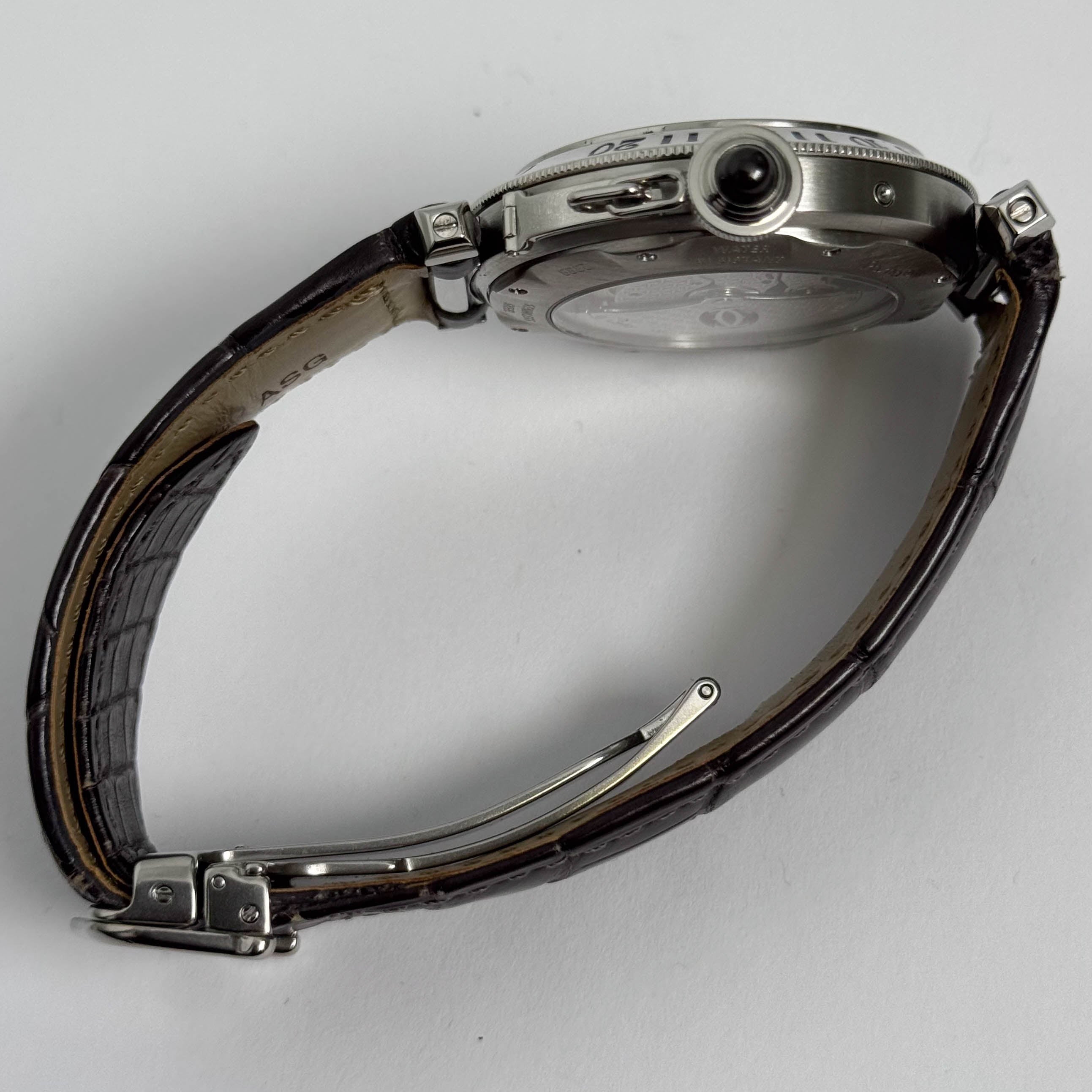 Cartier Pasha 38mm Grey Dial Watch Ref# W3105055