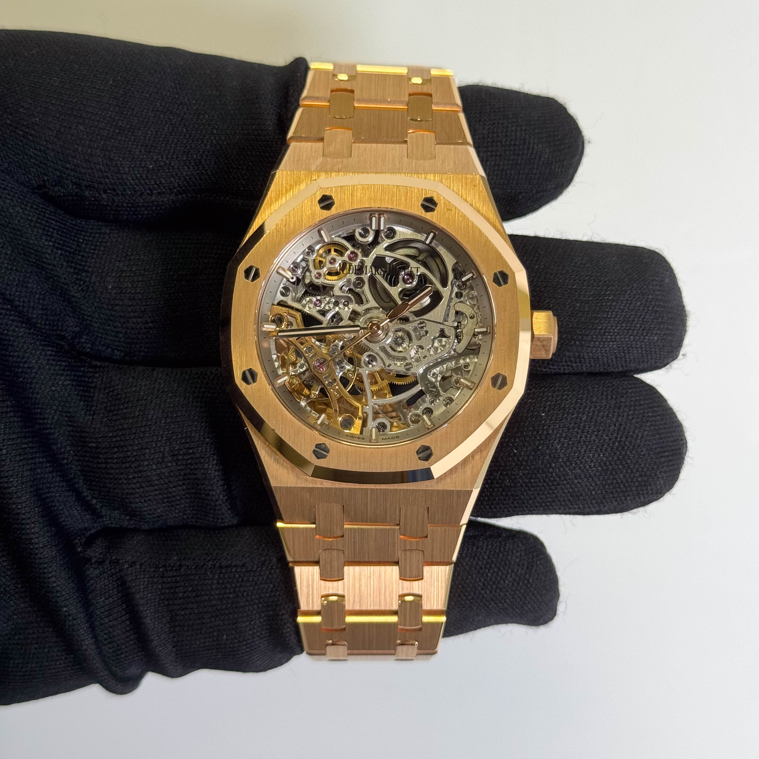 Audemars Piguet Royal Oak 37mm Open Work Dial Watch Ref# 15467OR.OO.1256OR.02