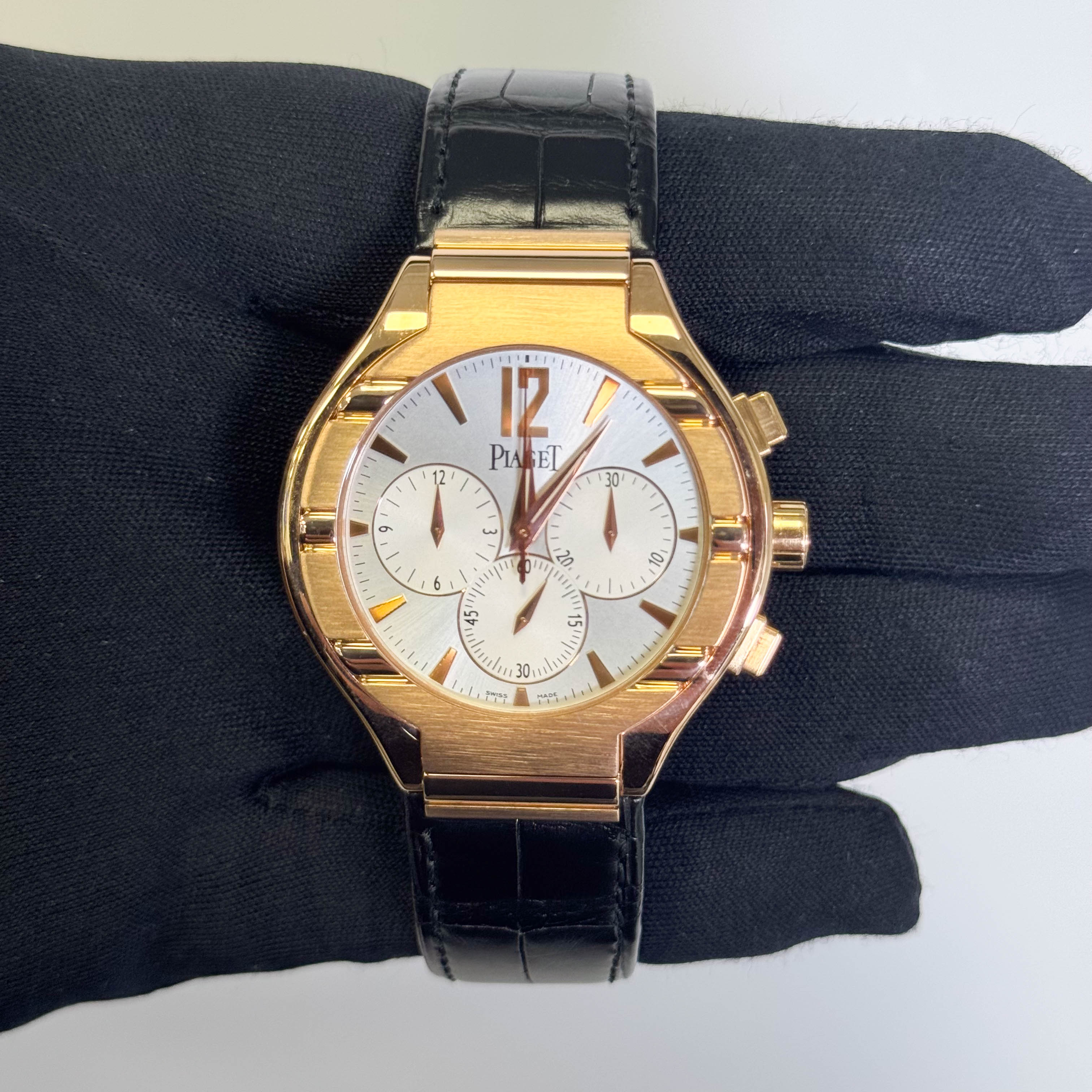 Piaget Altiplano 40mm Silver Dial Watch Ref# P10177 - Happy Jewelers Fine Jewelry Lifetime Warranty