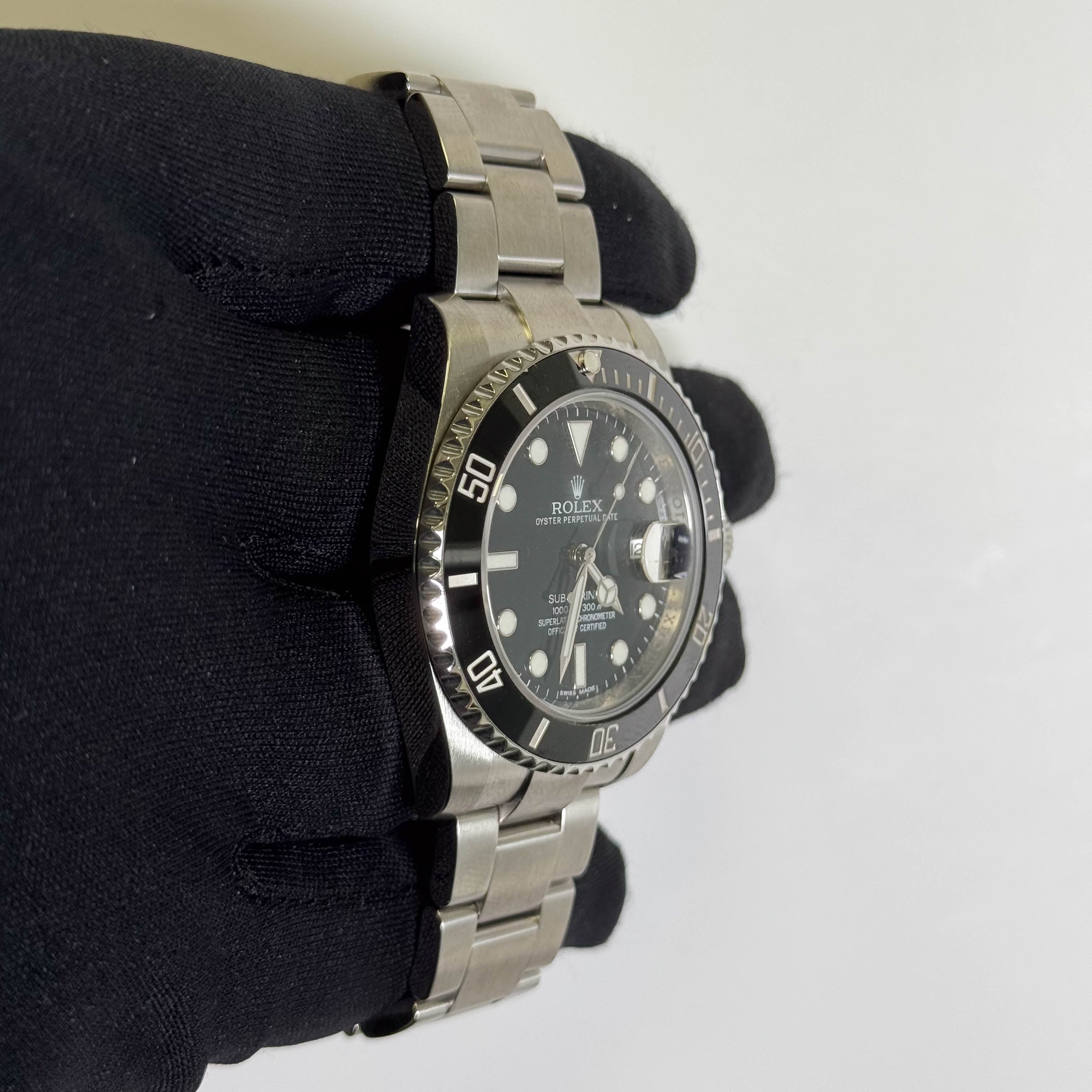 Rolex Submariner 40mm Black Dot Dial Watch Ref# 116610LN