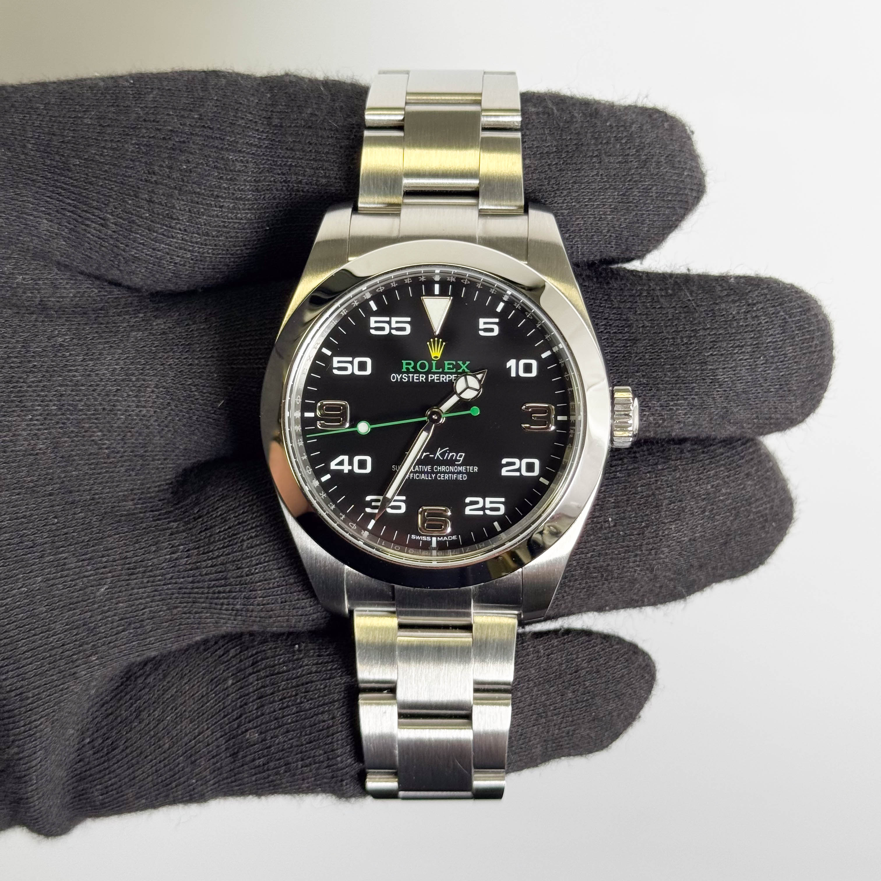 Rolex Air-King 40mm Black Dial Watch Ref# 116900