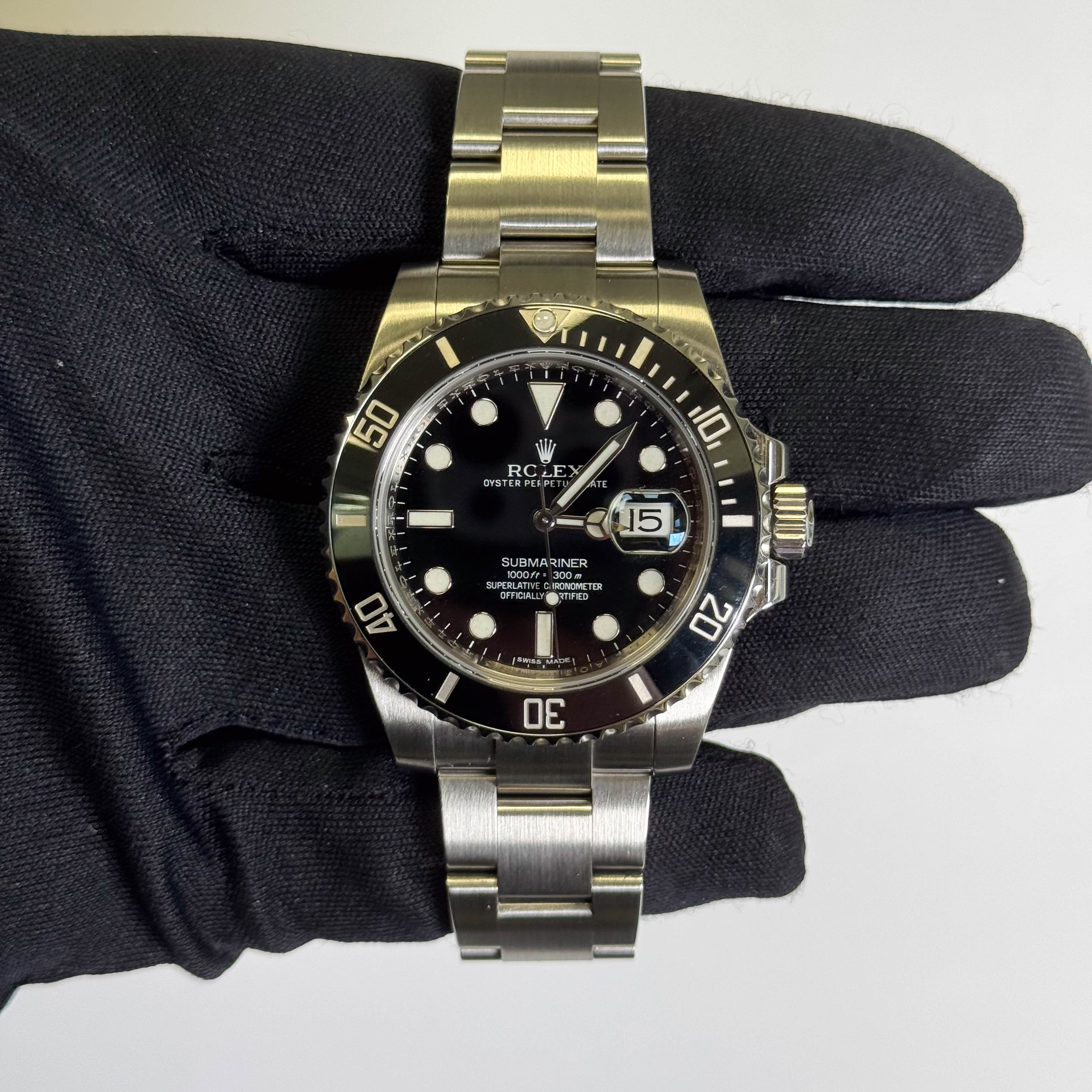 Rolex Submariner 40mm Black Dial Watch Ref# 116610LN
