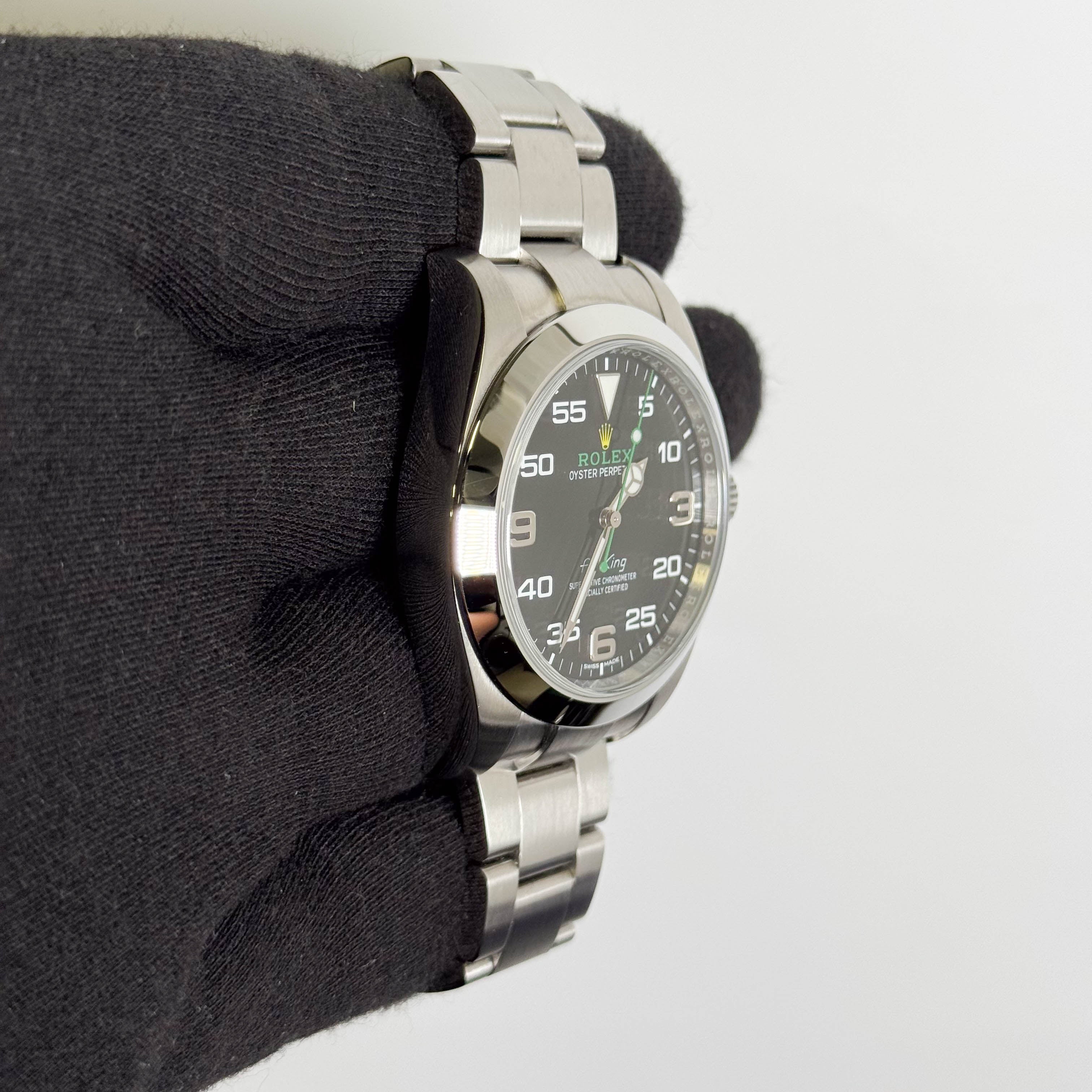 Rolex Air-King 40mm Black Dial Watch Ref# 116900