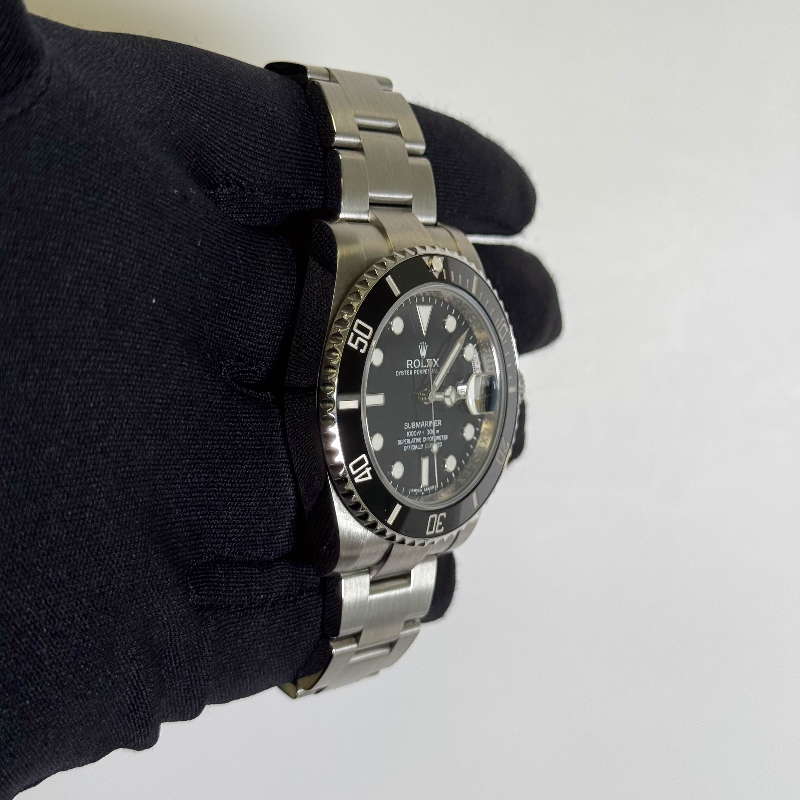Rolex Submariner 40mm Black Dial Watch Ref# 116610LN