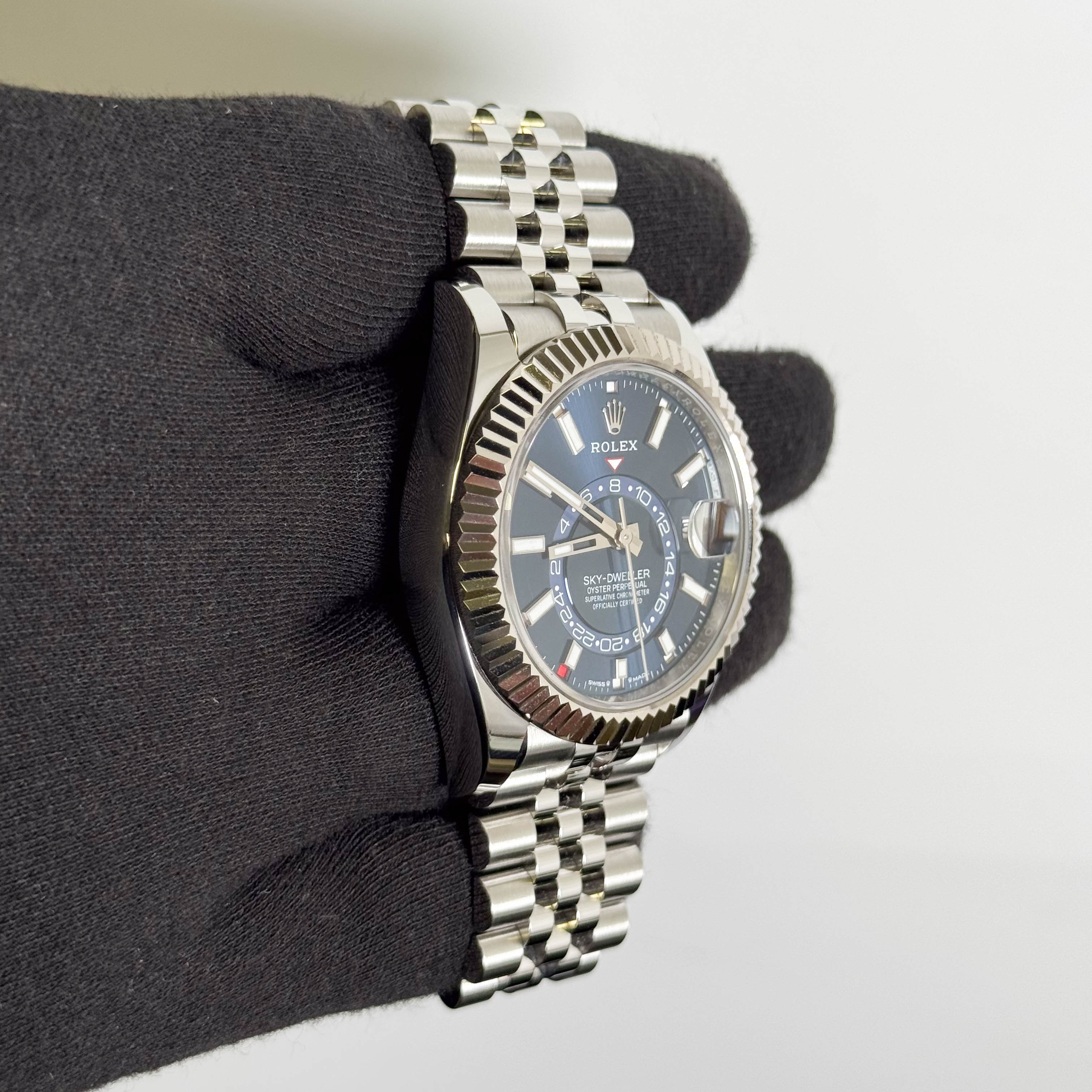 Rolex Sky-Dweller 42mm Blue Dial Watch Ref# 336934