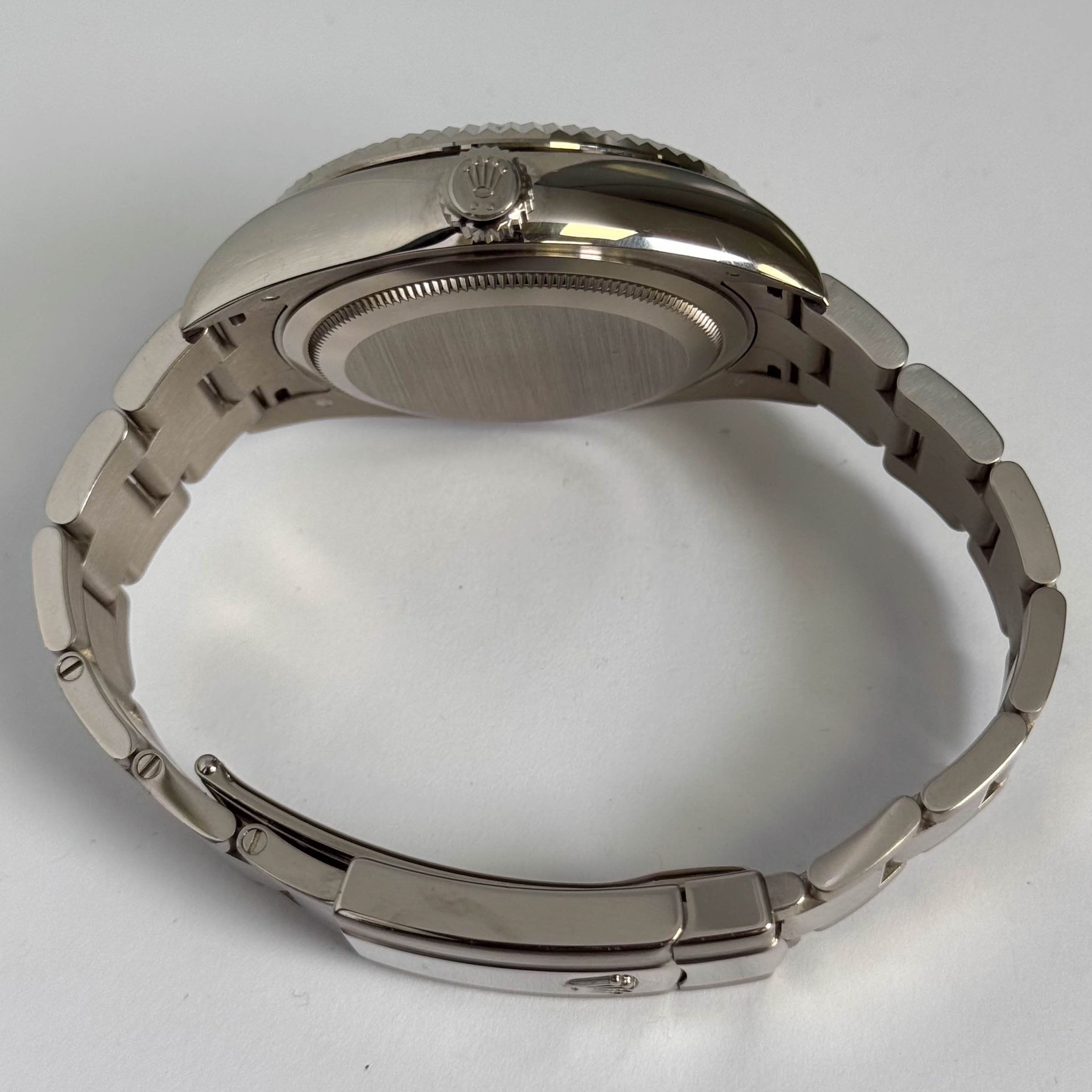 Rolex Sky-Dweller 42mm Ivory Dial Watch Ref# 326939