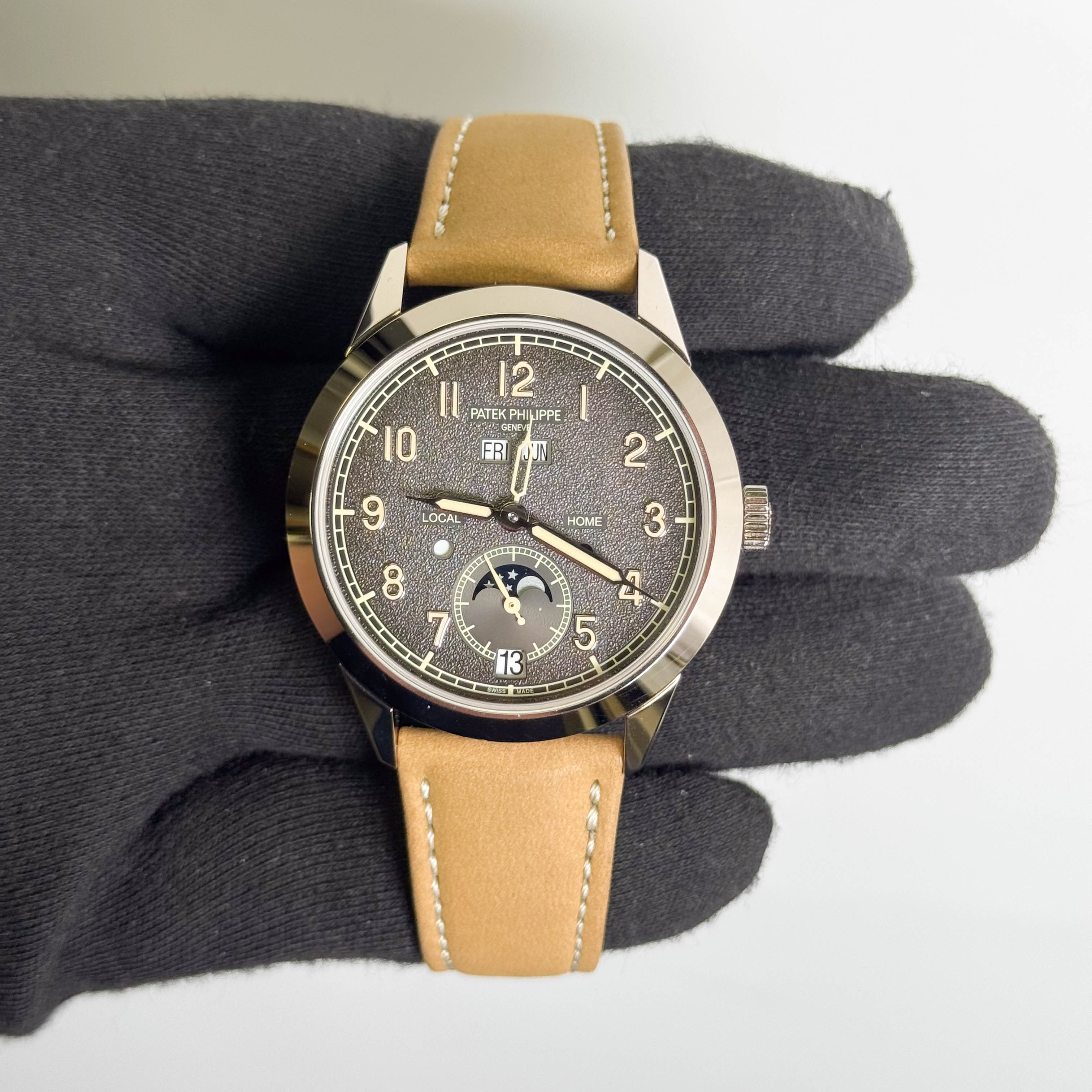 Patek Philippe Annual Calendar 41mm Gray Dial Watch Ref# 5326G-001
