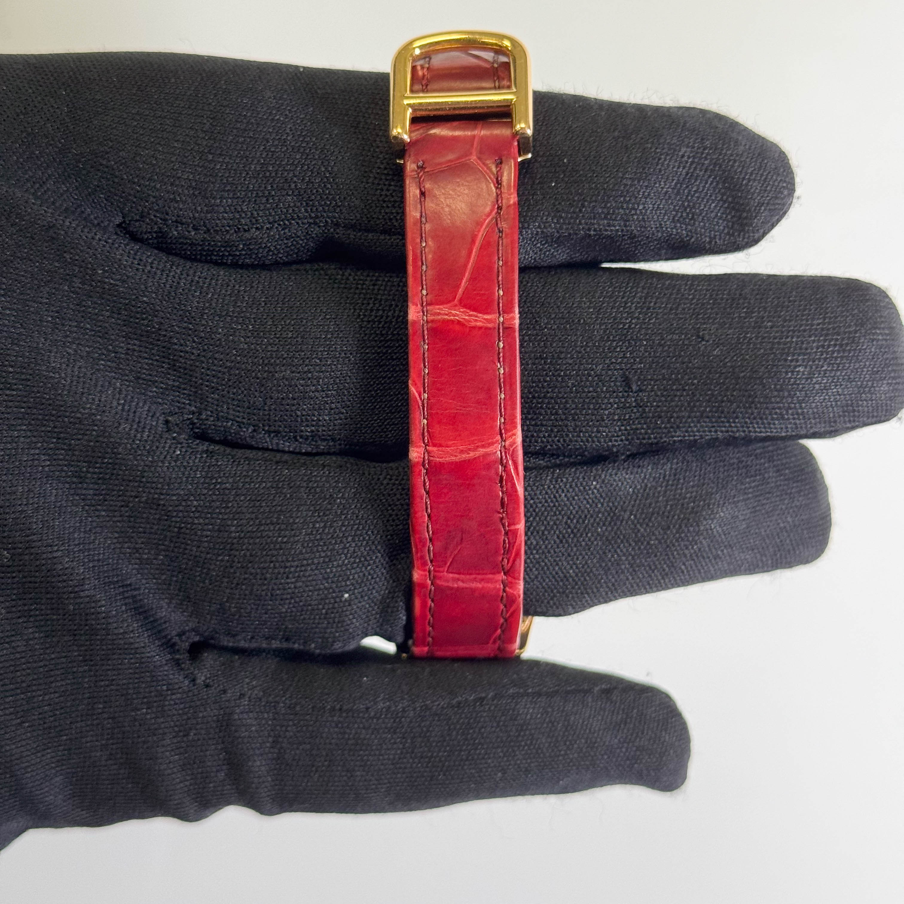 Cartier Tortue 30mm Silver Dial Watch Ref# WA501006