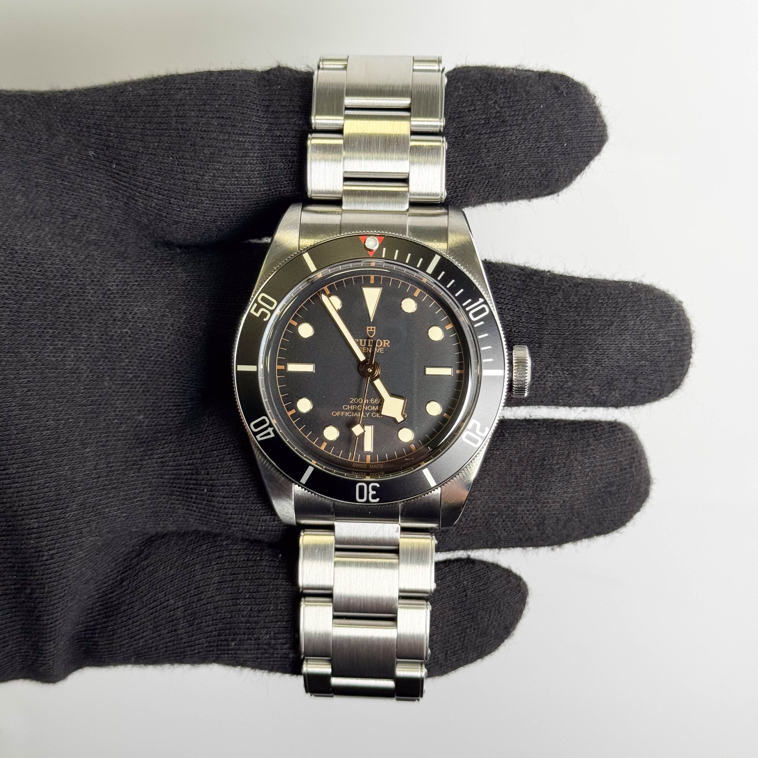 Tudor Black Bay 41mm Black Dial Watch Ref# 79230N