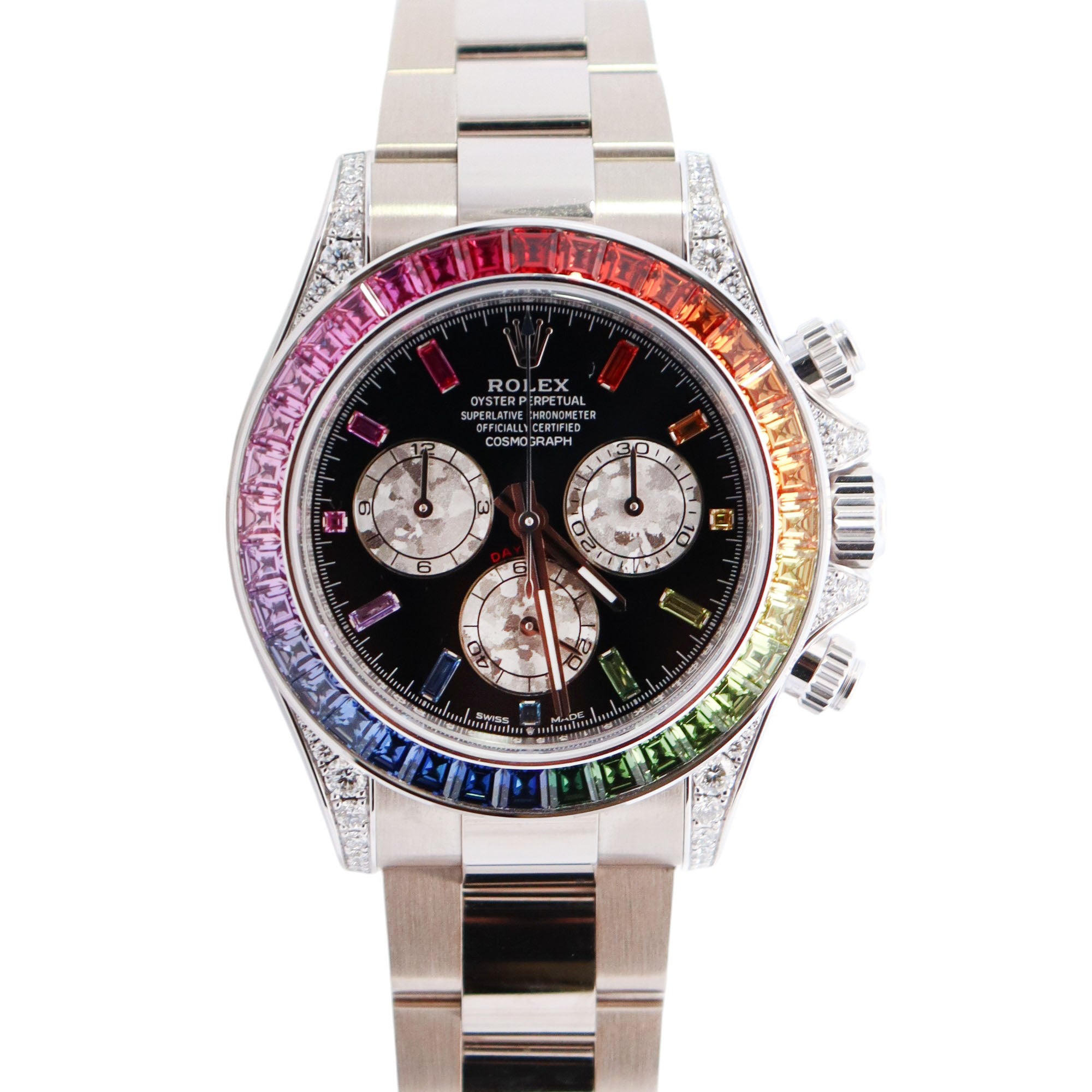 Rolex Daytona 40mm Black Dial Watch Ref# 126599RBOW – Happy Jewelers