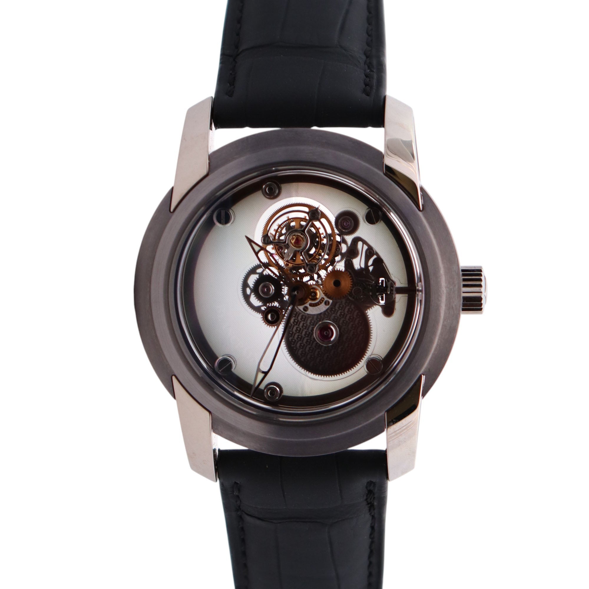 Blancpain L-Evolution 43.5mm Skeleton Dial Watch Ref# 0222-1500-53B - Happy Jewelers Fine Jewelry Lifetime Warranty