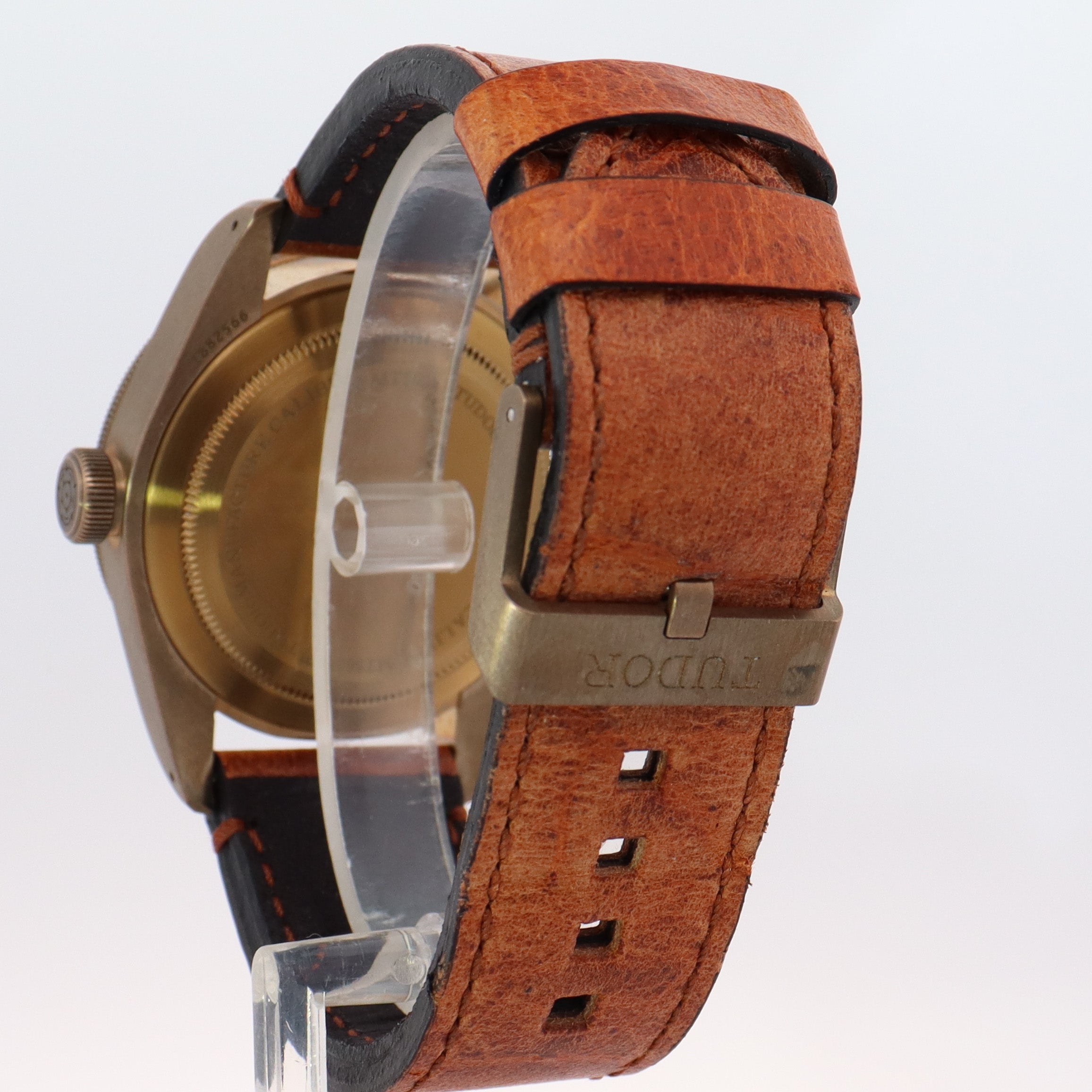 Tudor Heritage Black Bay Bronze 43mm Brown Dot Dial Watch Reference# 79250BM - Happy Jewelers Fine Jewelry Lifetime Warranty