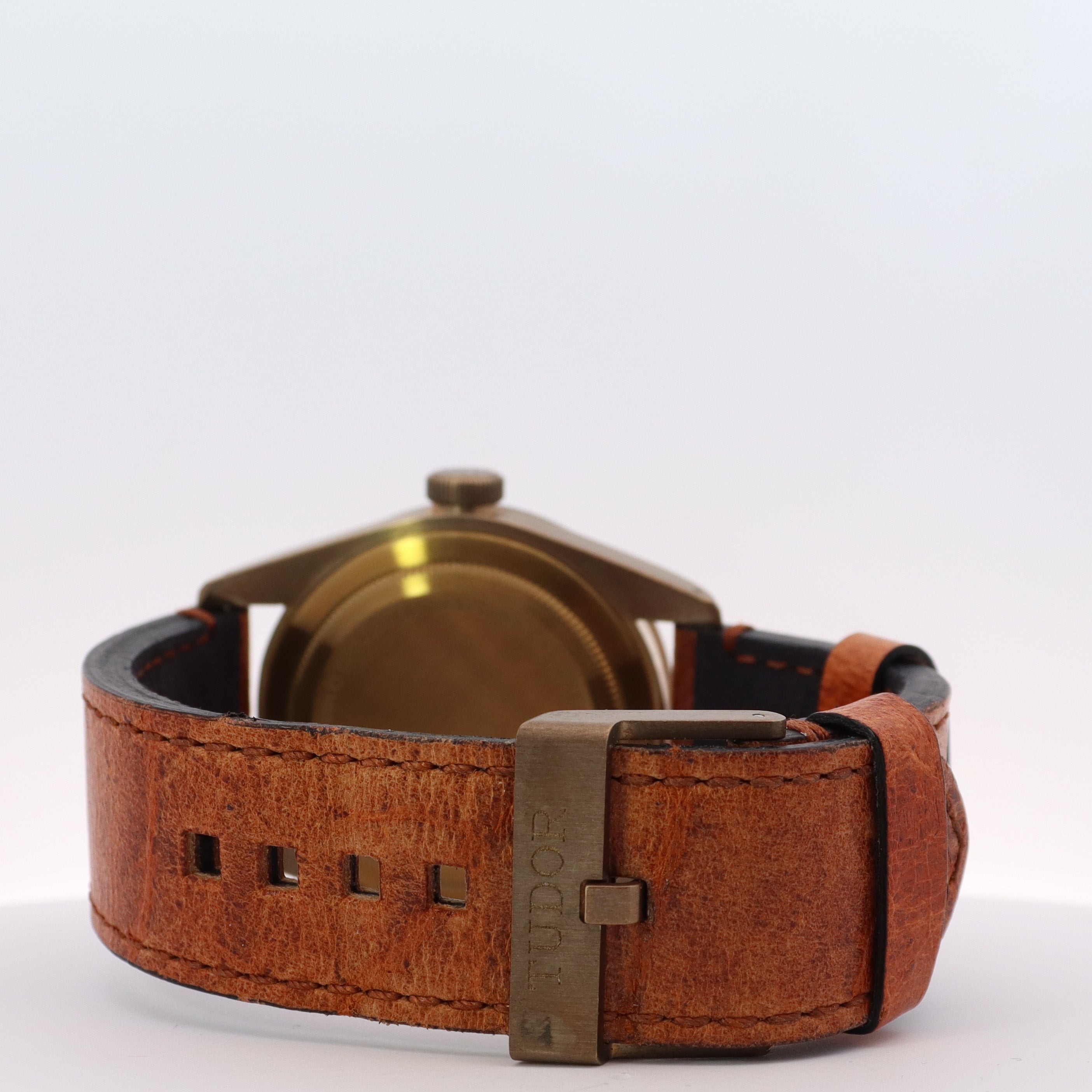 Tudor Heritage Black Bay Bronze 43mm Brown Dot Dial Watch Reference# 79250BM - Happy Jewelers Fine Jewelry Lifetime Warranty