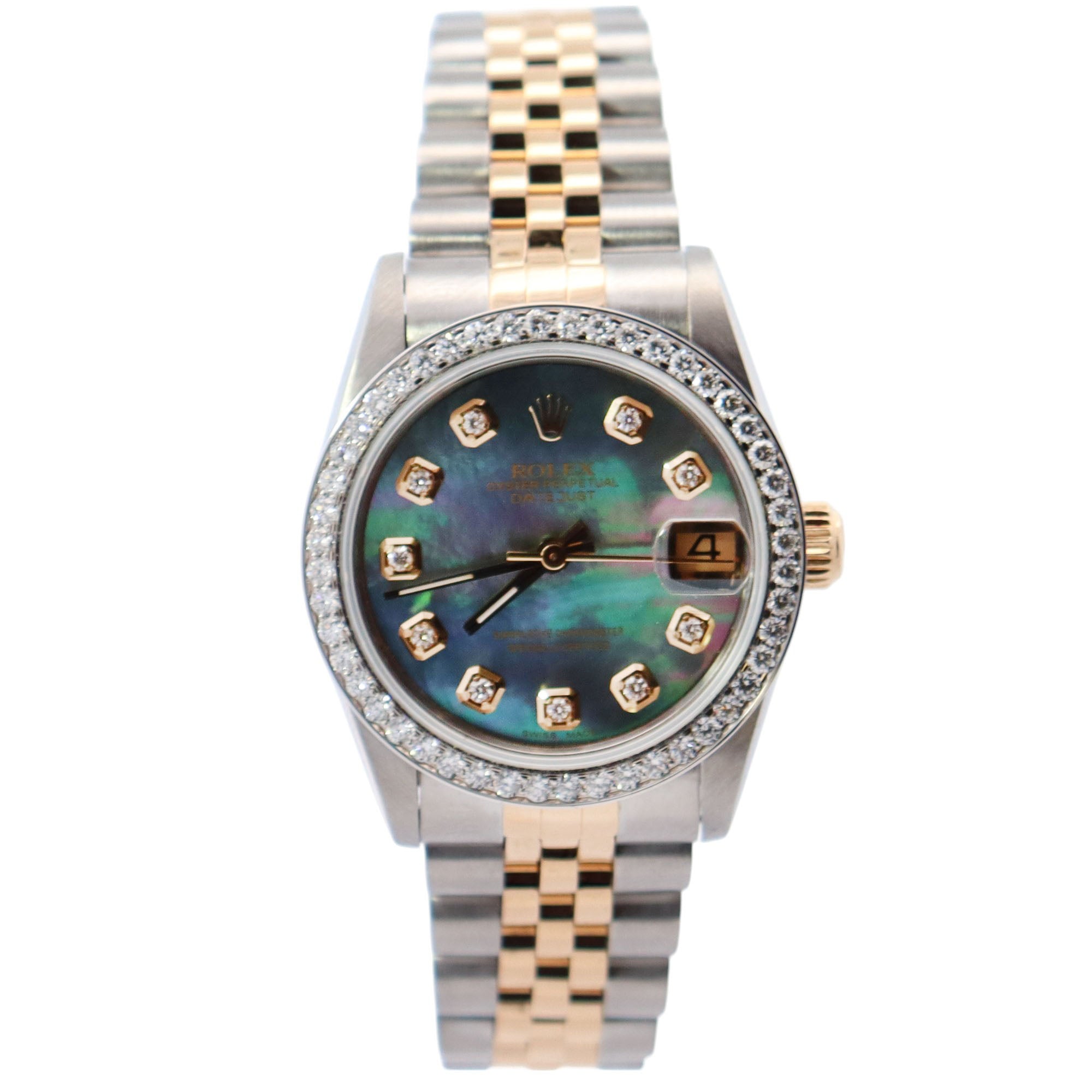 Rolex Datejust 31mm MOP Dial Watch Ref# 68273 - Happy Jewelers Fine Jewelry Lifetime Warranty