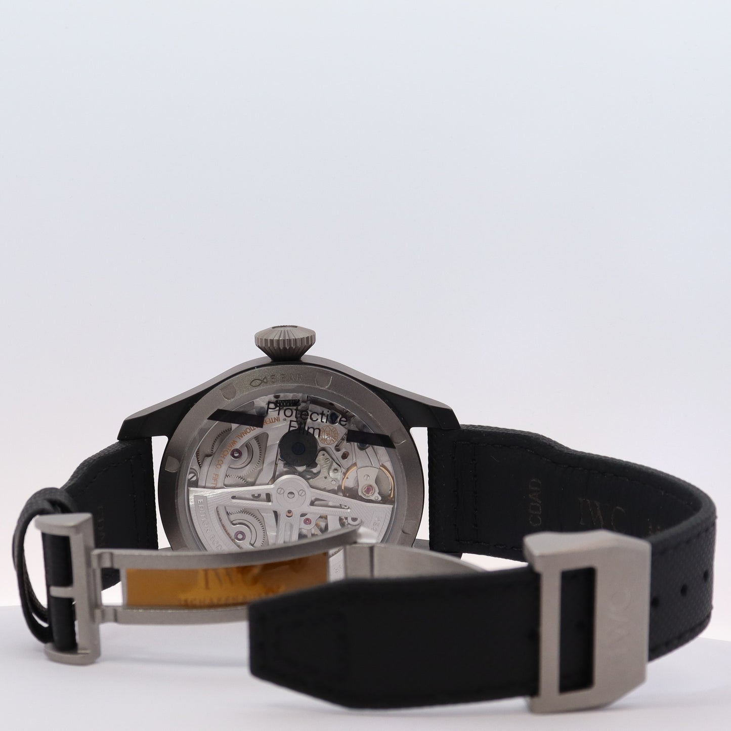 IWC Big Pilot Ceramic 47mm Blue Chronograph Dial Watch Reference# IW503001 - Happy Jewelers Fine Jewelry Lifetime Warranty