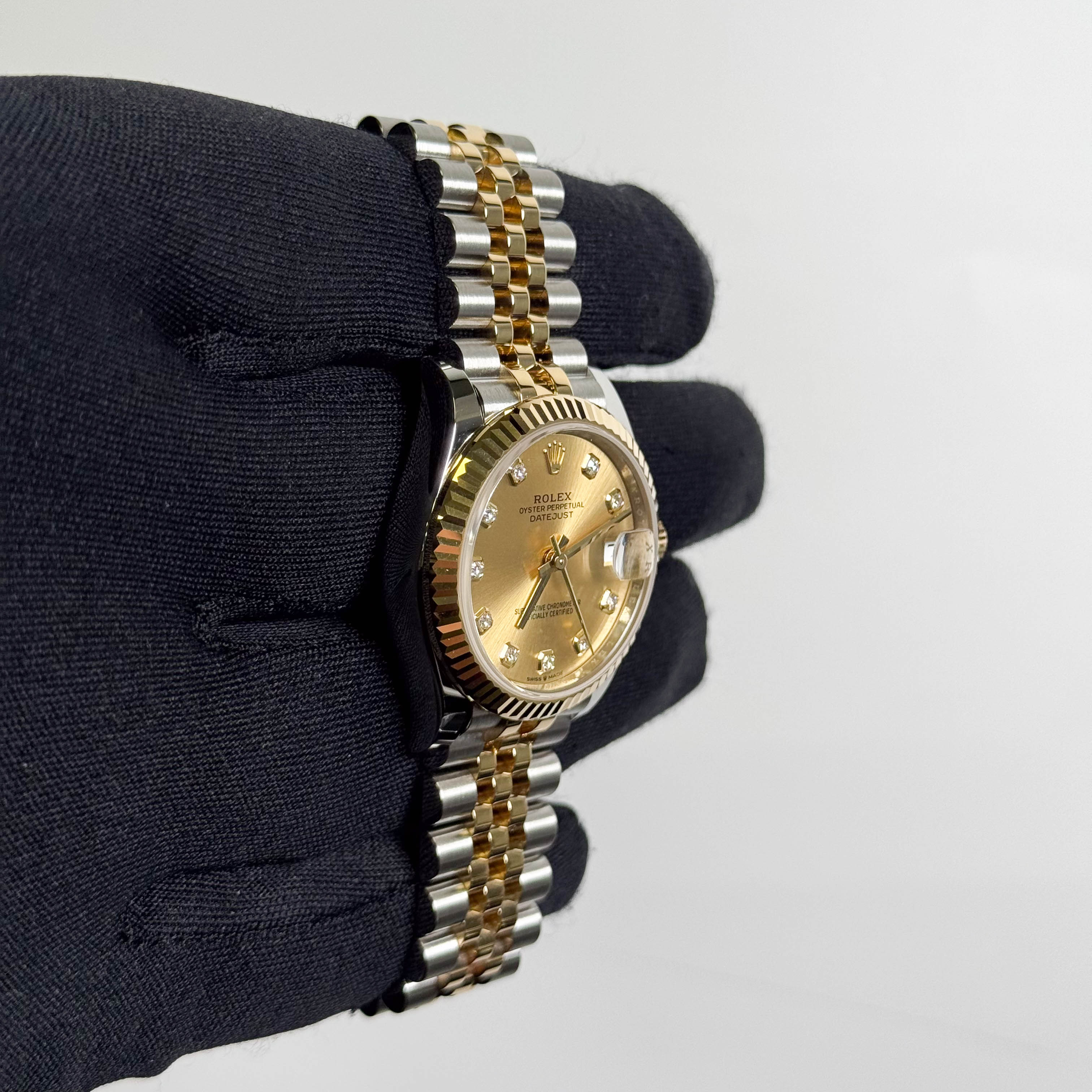 Rolex Datejust 31mm Champagne Dial Watch Ref# 278273 - Happy Jewelers Fine Jewelry Lifetime Warranty