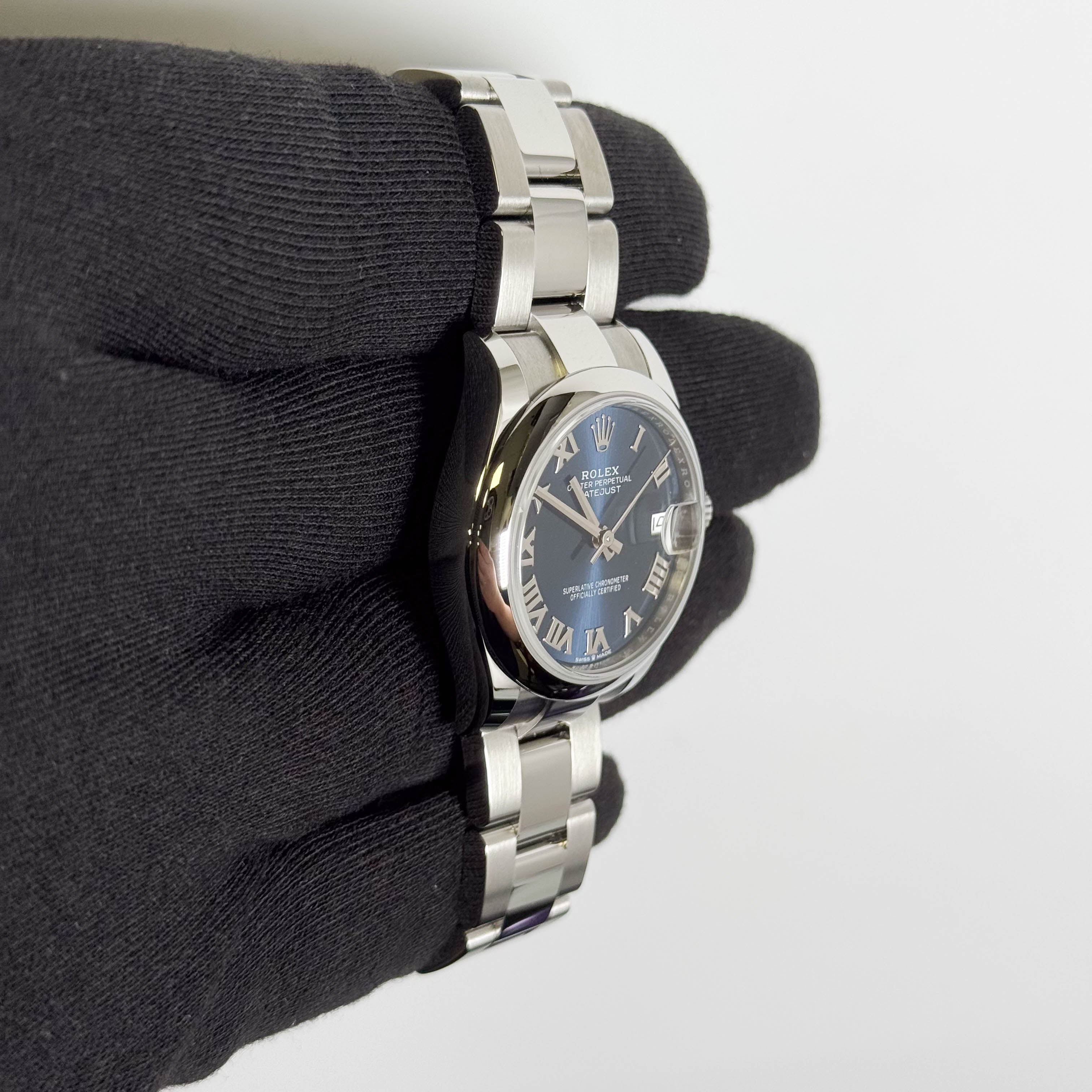 Rolex Datejust 31mm Blue Dial Watch Ref# 278240